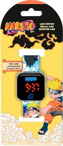 Kids Licensing Orologio Digitale a LED Naruto, Blu - immagine 4