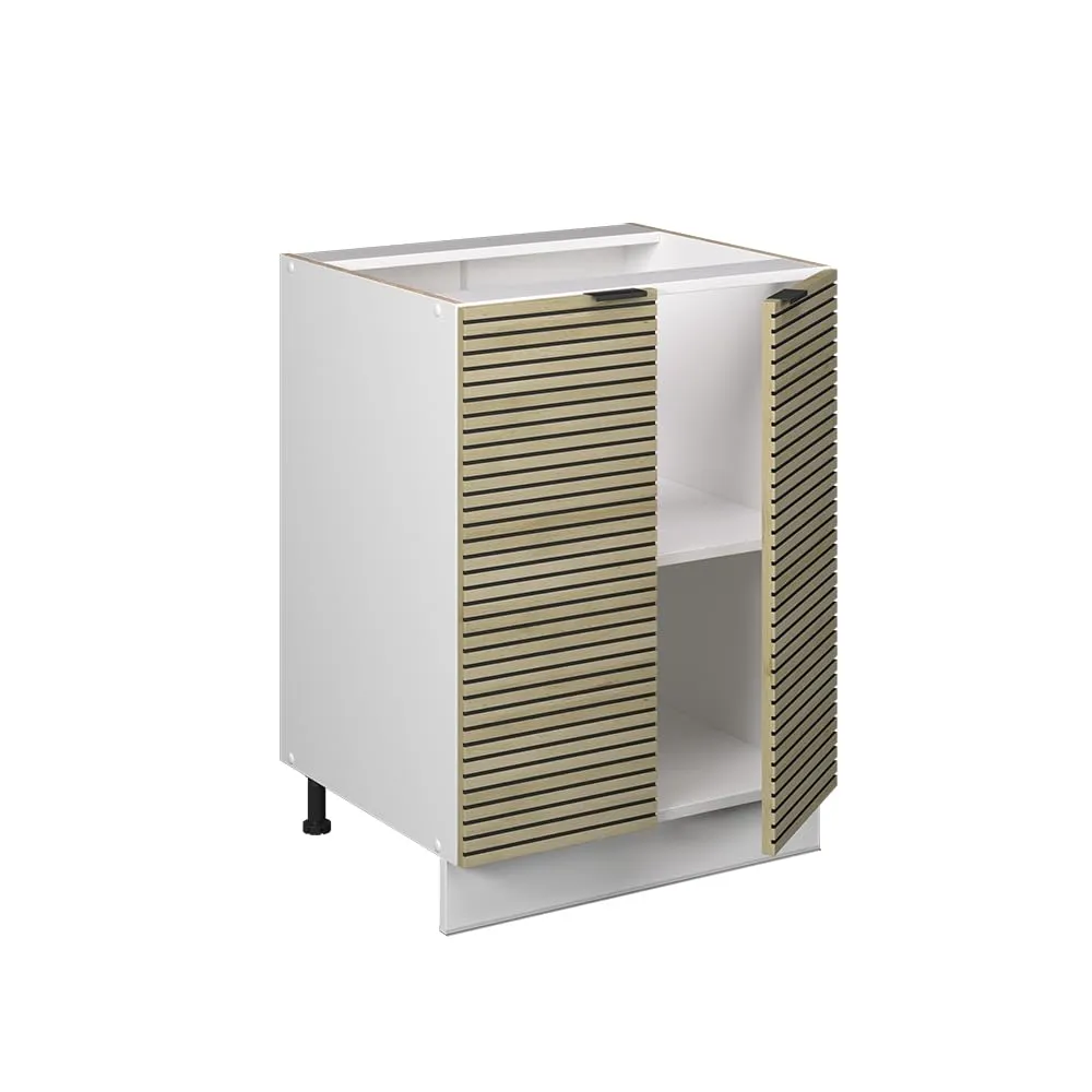 Vicco Mobiletto base cucina Fame-Line, Pannello in quercia, 60 cm - immagine 6