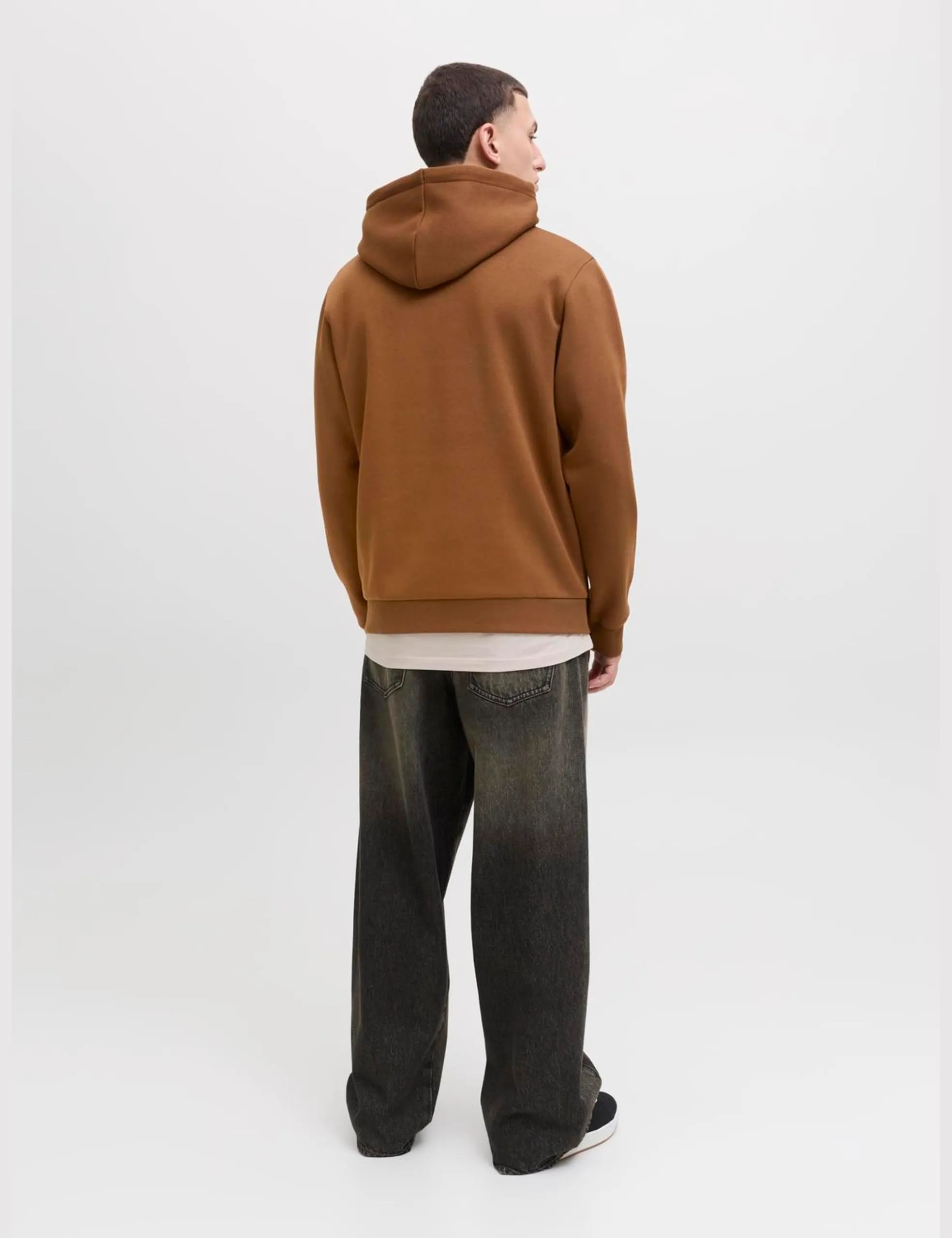 Jack & Jones Jjebradley Hoodie - Monks Robe, S - immagine 3