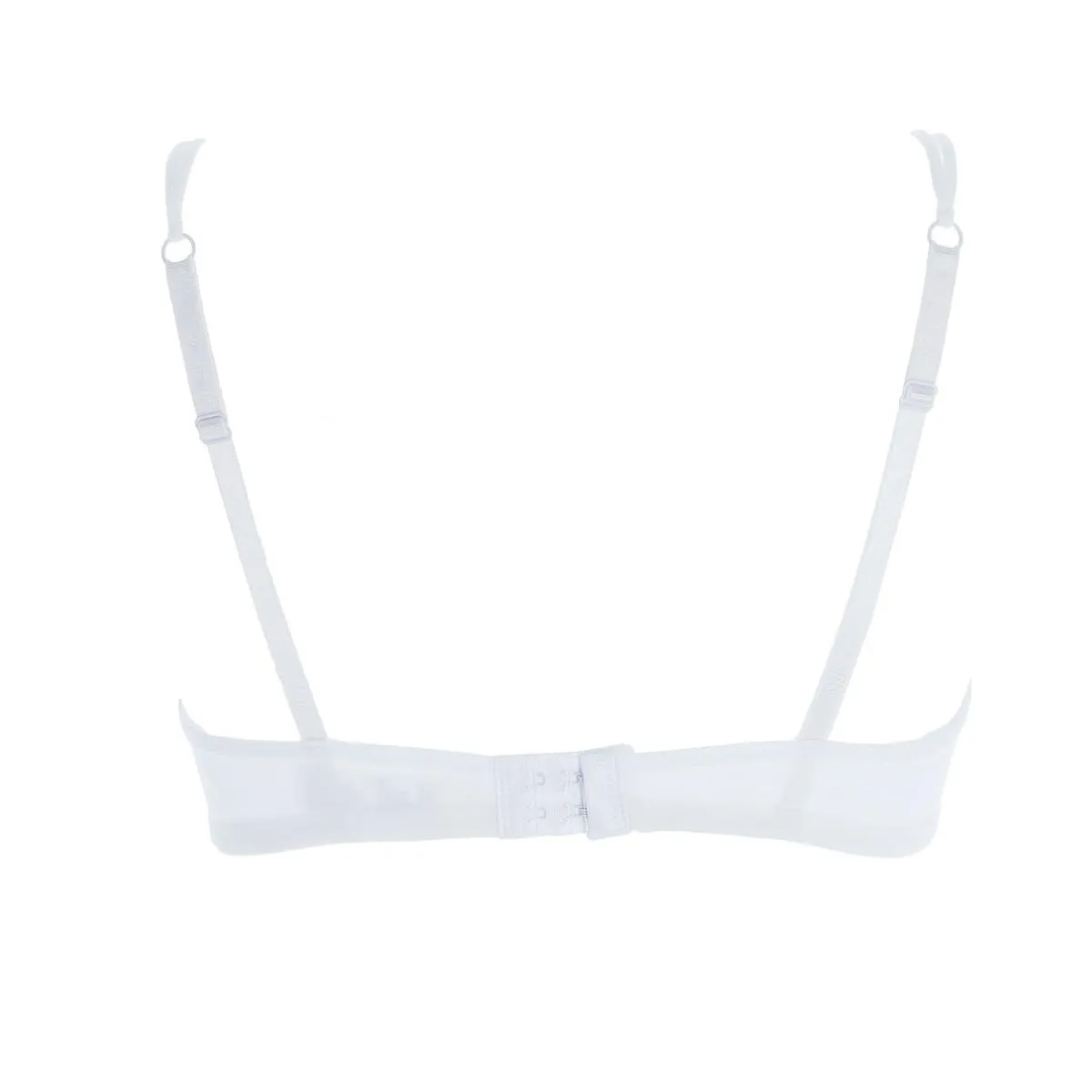 Cotonella Reggiseno a Triangolo Chiara in Microfibra con Coppe Imbottite Senza Ferretto Art.CD017 - 2 Pezzi Bianco tg 1 - immagine 2