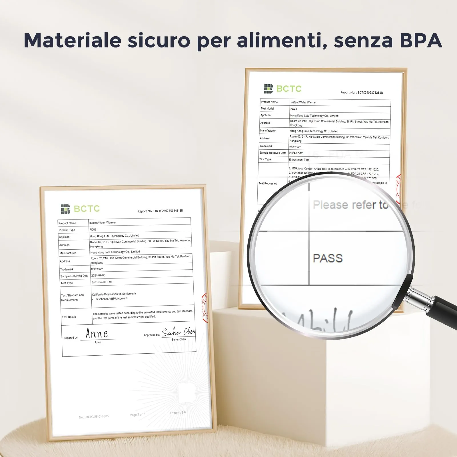 Momcozy Scaldacqua Istantaneo Biberon 1685 ml con Doppia Luce Notturna - immagine 8