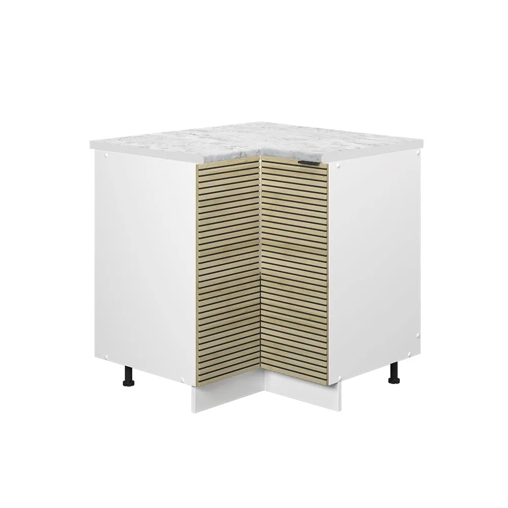 Vicco Mobile ad angolo cucina Fame-Line, Pannello in quercia, 80.5 cm - immagine 1