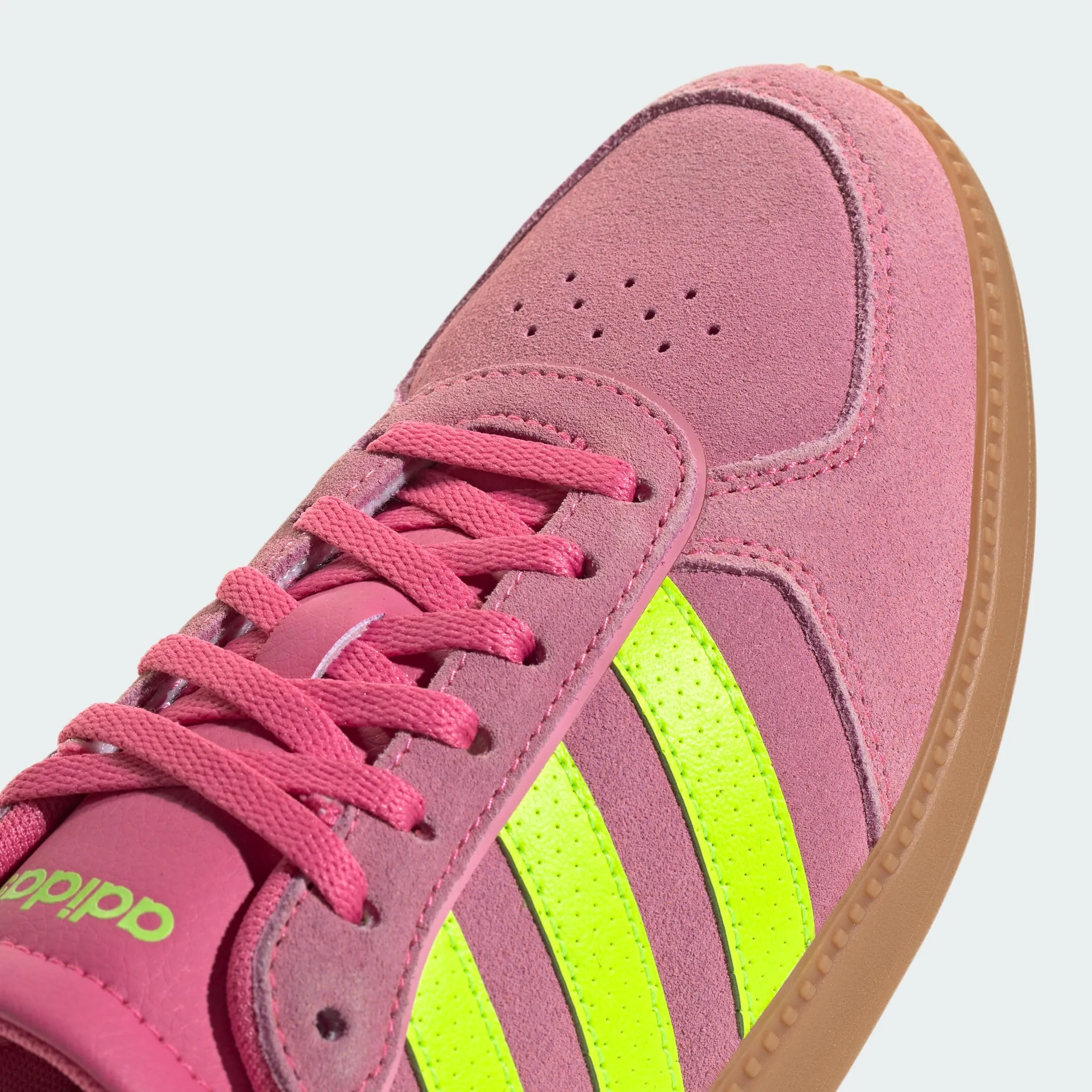 adidas Breaknet Sleek Shoes, Pulse Magenta/Lucid Lemon/Bliss Pink, 36 EU - immagine 4