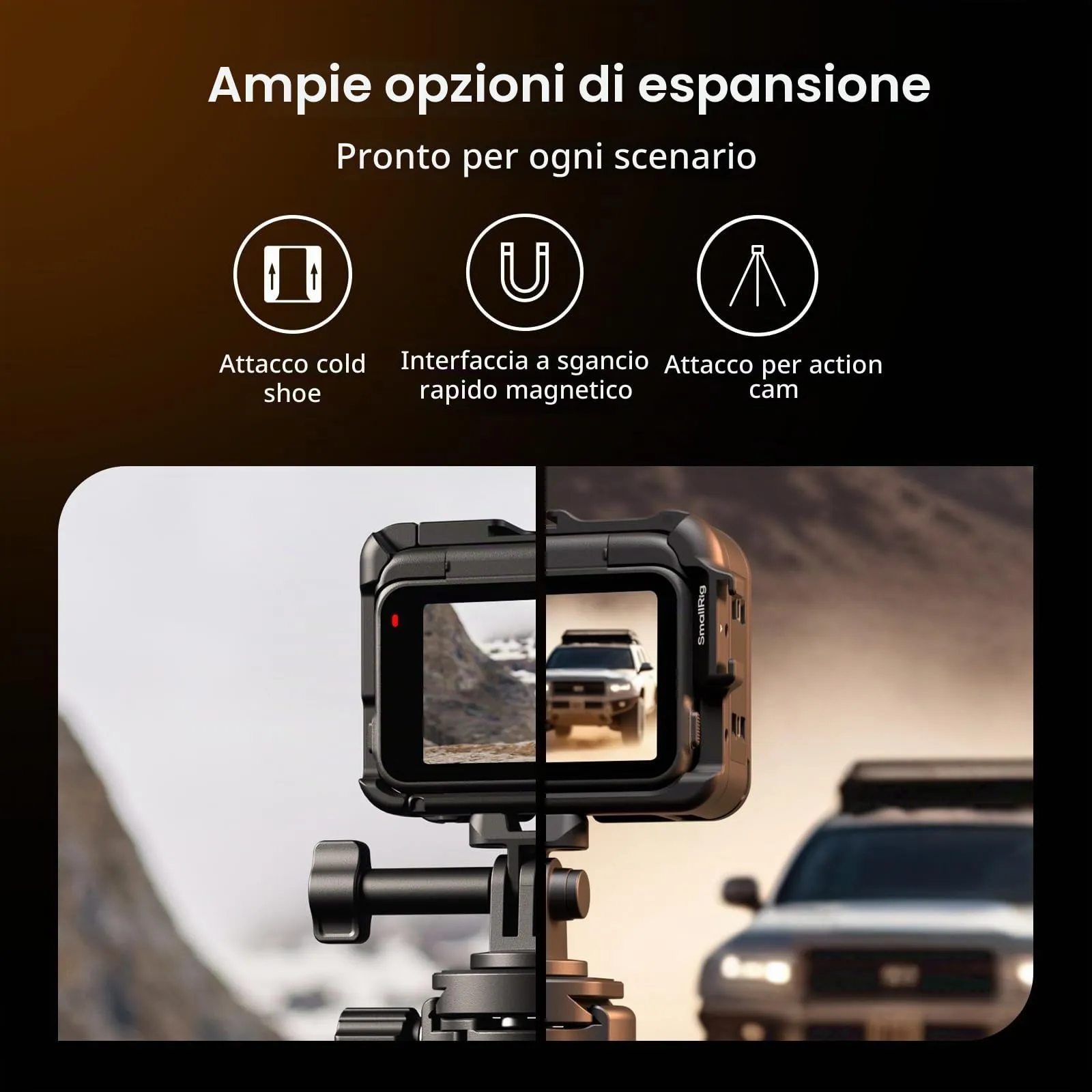 SmallRig Telaio per Insta360 Ace Pro 2/Ace Pro - 5000 - immagine 4