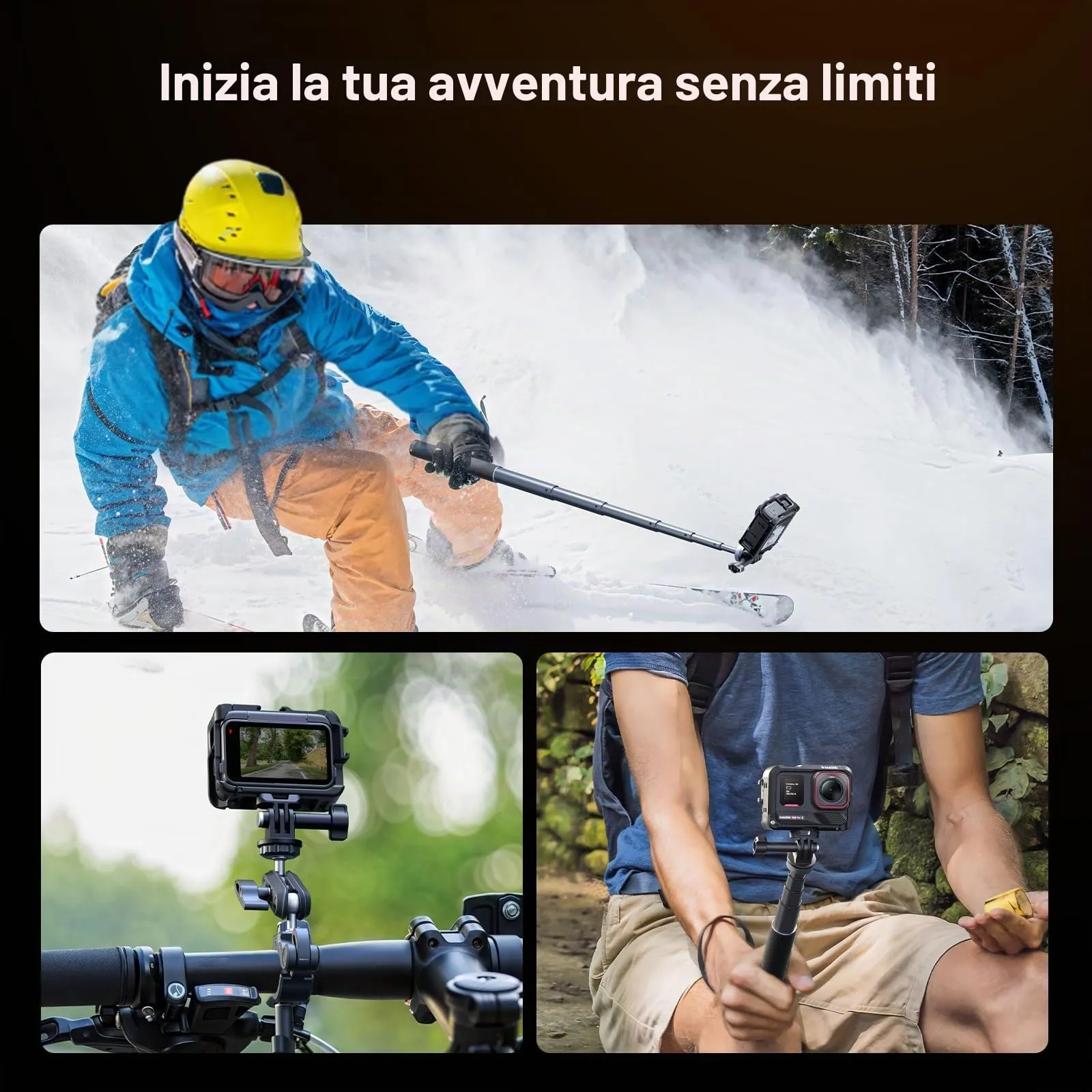 SmallRig Telaio per Insta360 Ace Pro 2/Ace Pro - 5000 - immagine 8