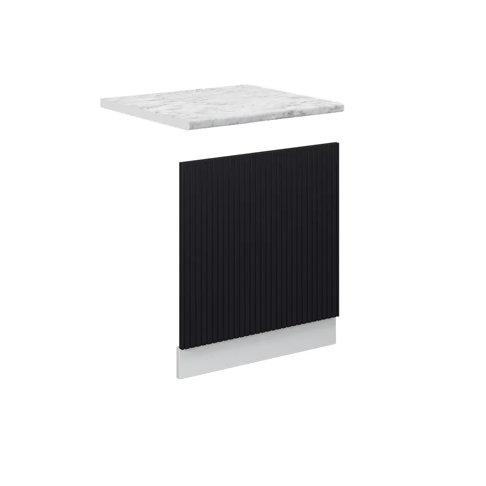 Vicco Pannello Frontale Fame-Line, Nero Rigato, 60 cm - immagine 1