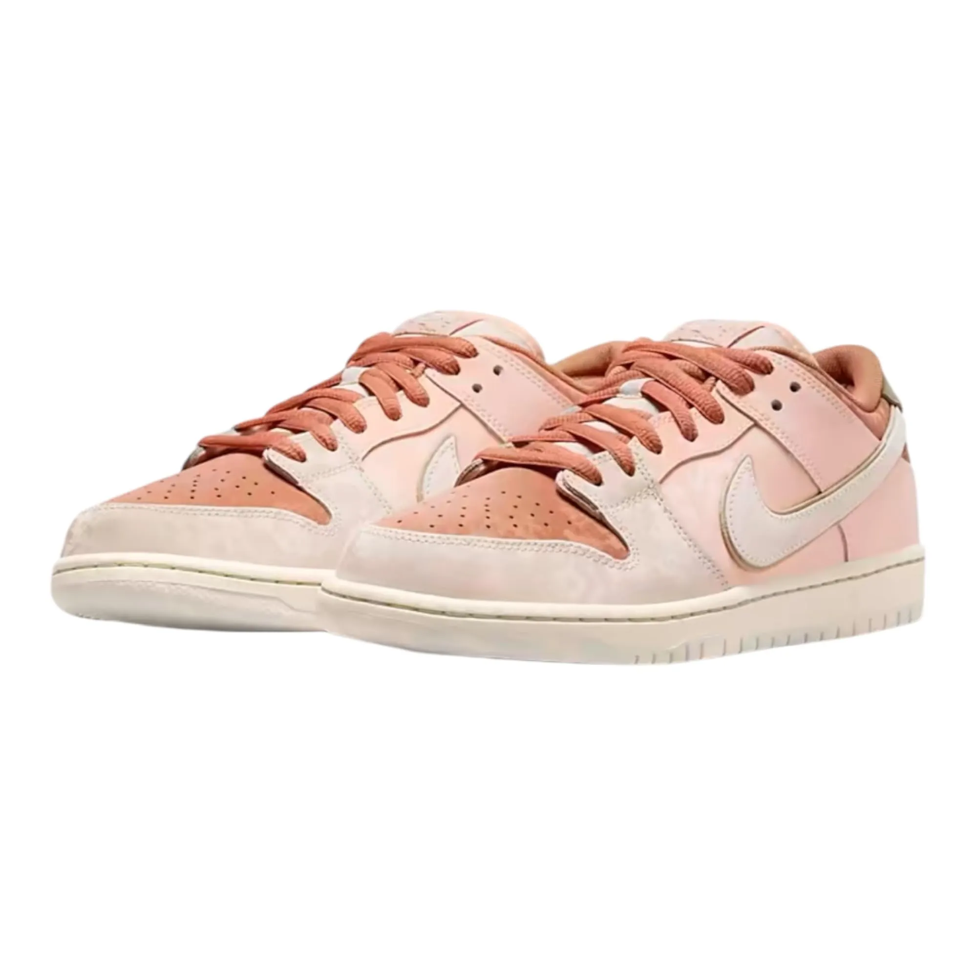 Nike Dunk Low Uomo - Marrone Ambrato/Guava Ice - 44 EU - immagine 3