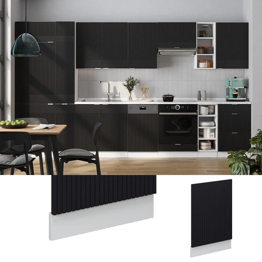 Vicco Pannello Frontale Fame-Line, Nero Rigato, 45 cm - immagine 5