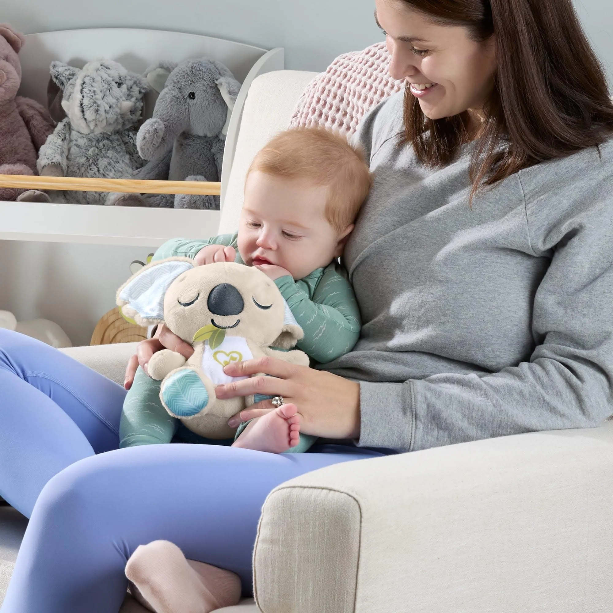 Fisher-Price Koala Rilassante Peluche Portatile con Unità Sonora JBD65 - immagine 3