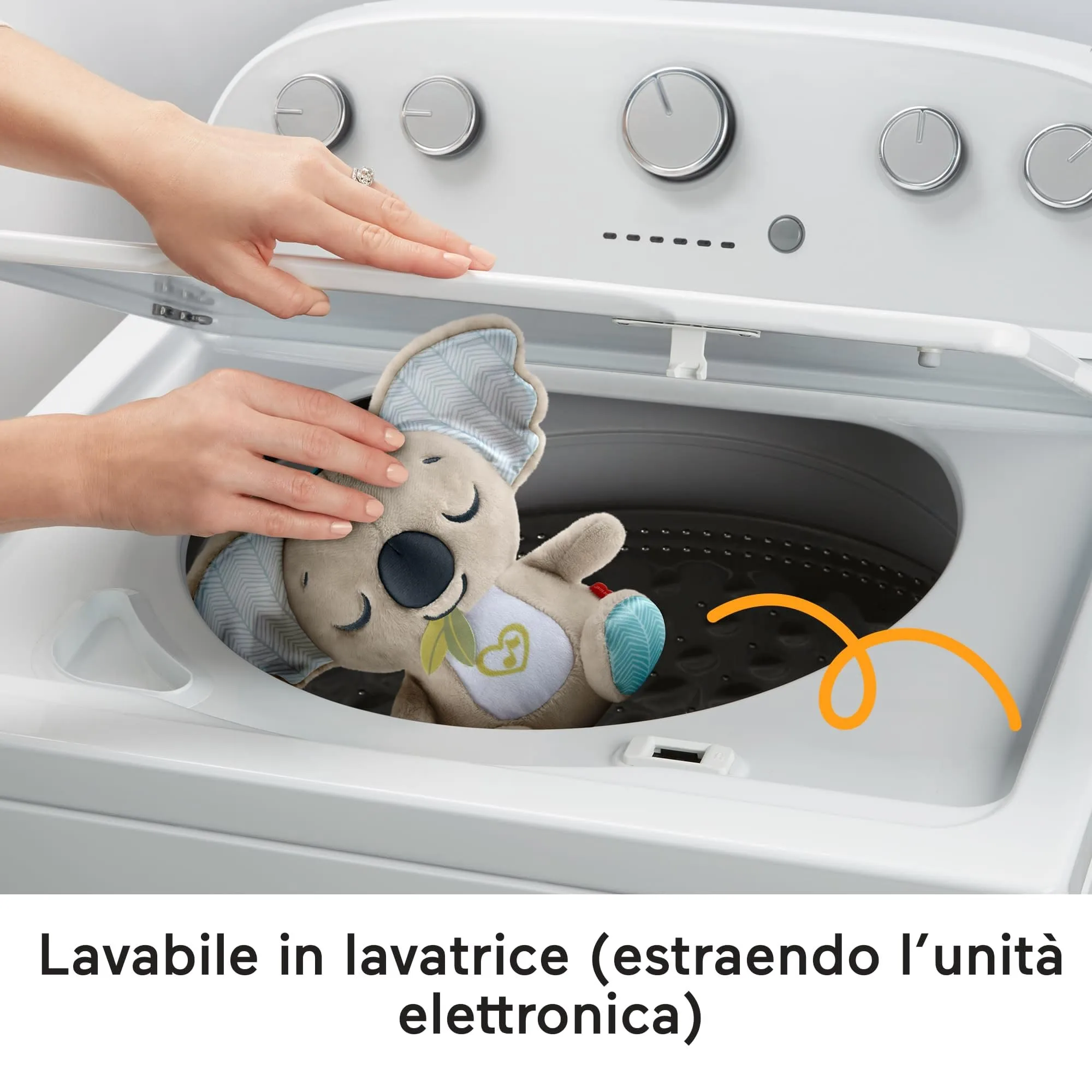 Fisher-Price Koala Rilassante Peluche Portatile con Unità Sonora JBD65 - immagine 5