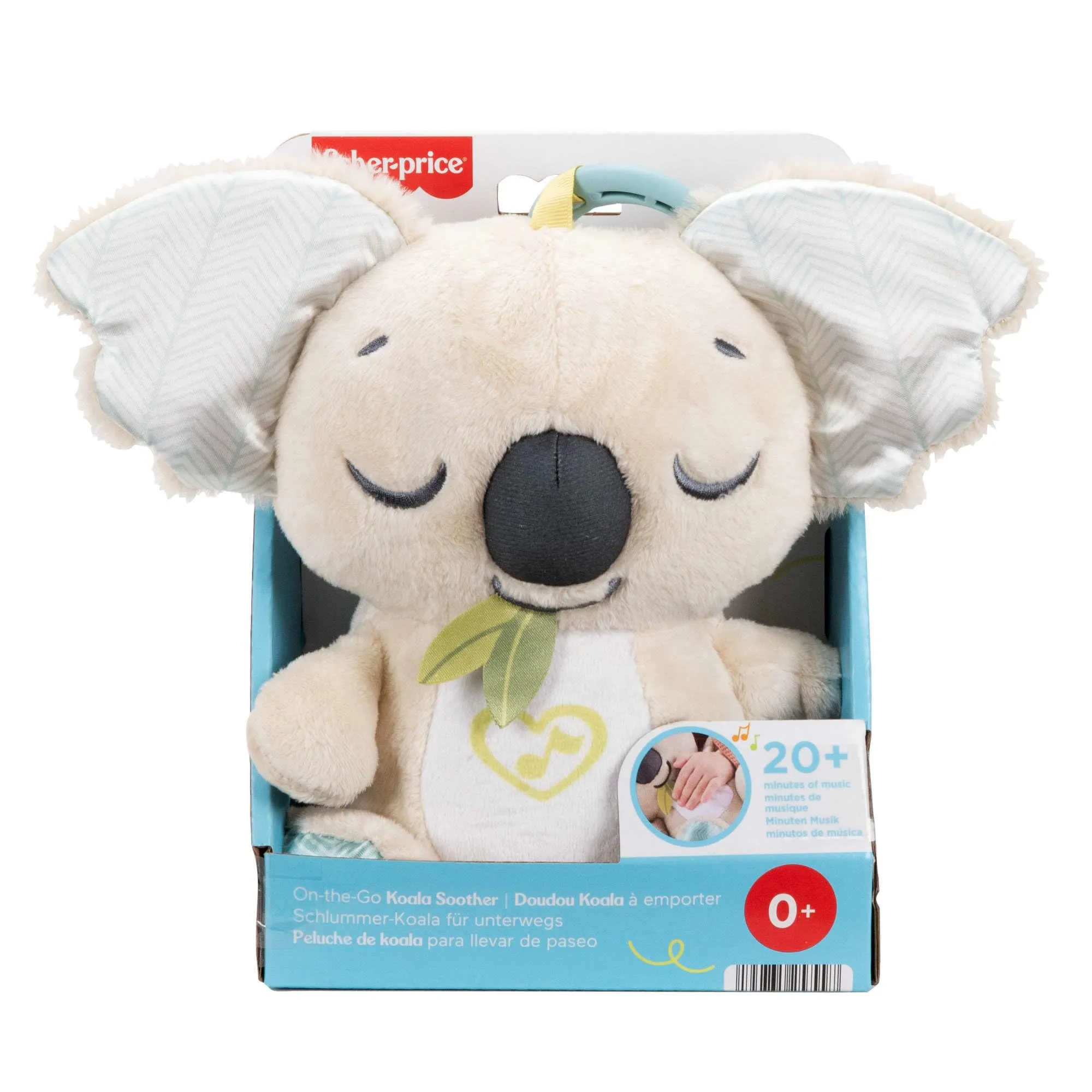 Fisher-Price Koala Rilassante Peluche Portatile con Unità Sonora JBD65 - immagine 6