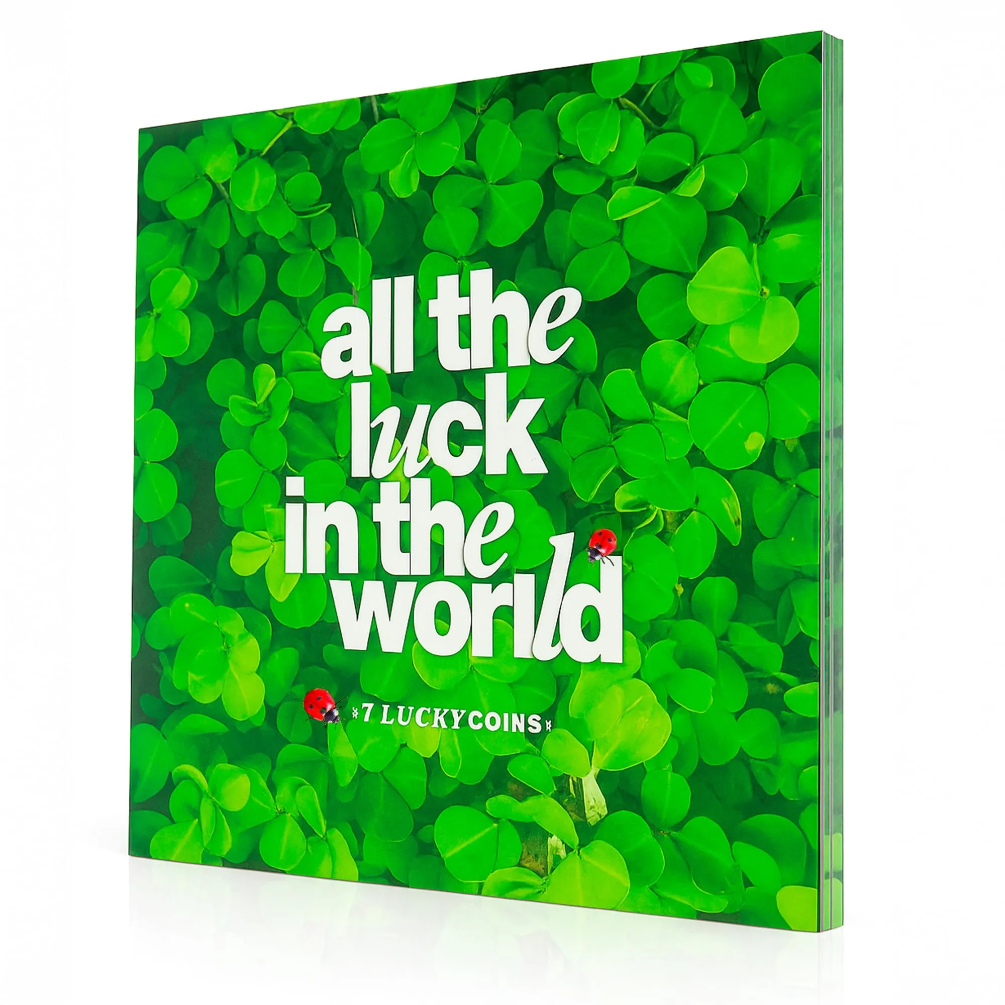 IMPACTO COLECCIONABLES Lucky Coins - Collezione di 7 Monete della Fortuna Placcate in Oro 24 Carati - immagine 1