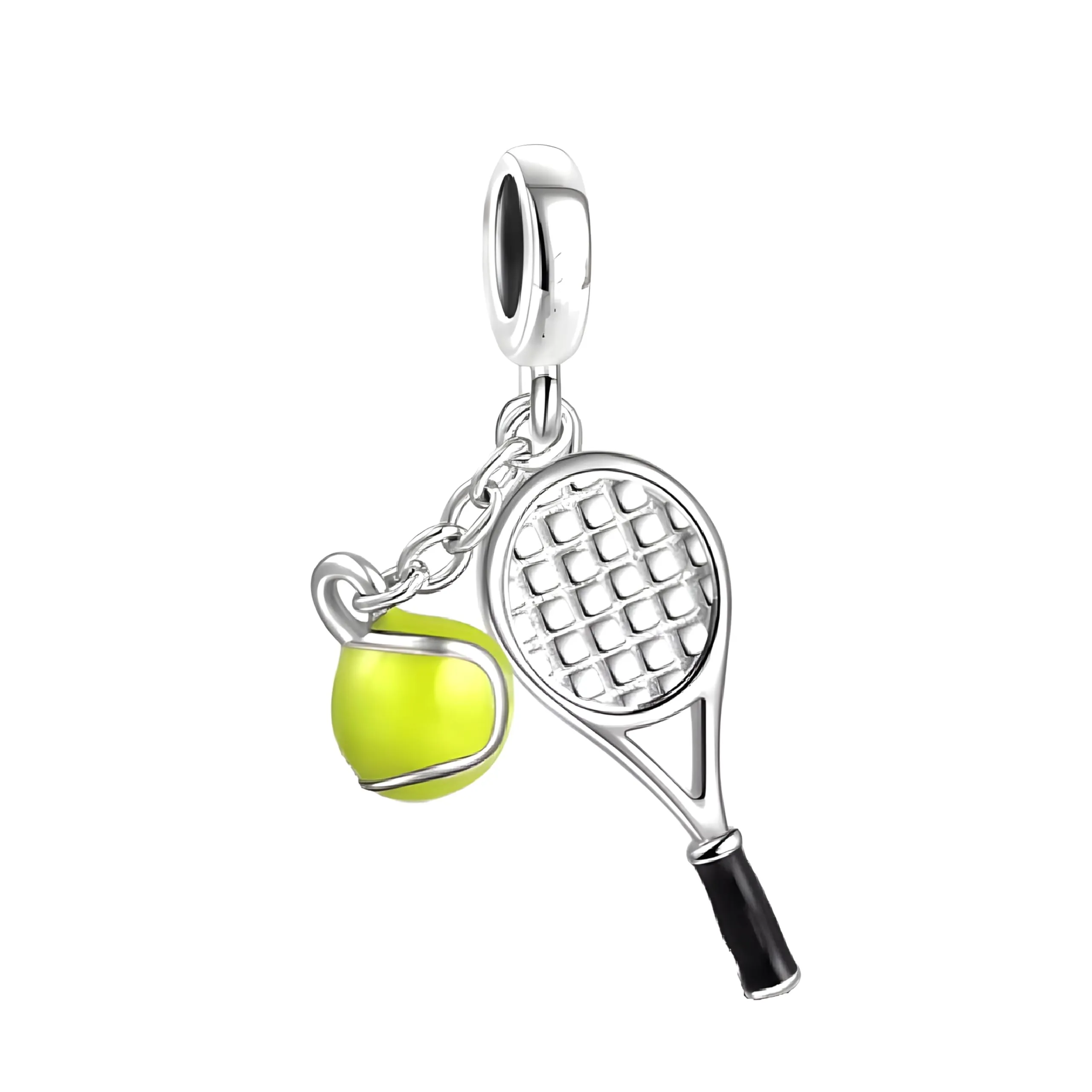 JCaleydo G61 Charm in Argento Sterling 925 Compatibile con Bracciale Pandora - immagine 1