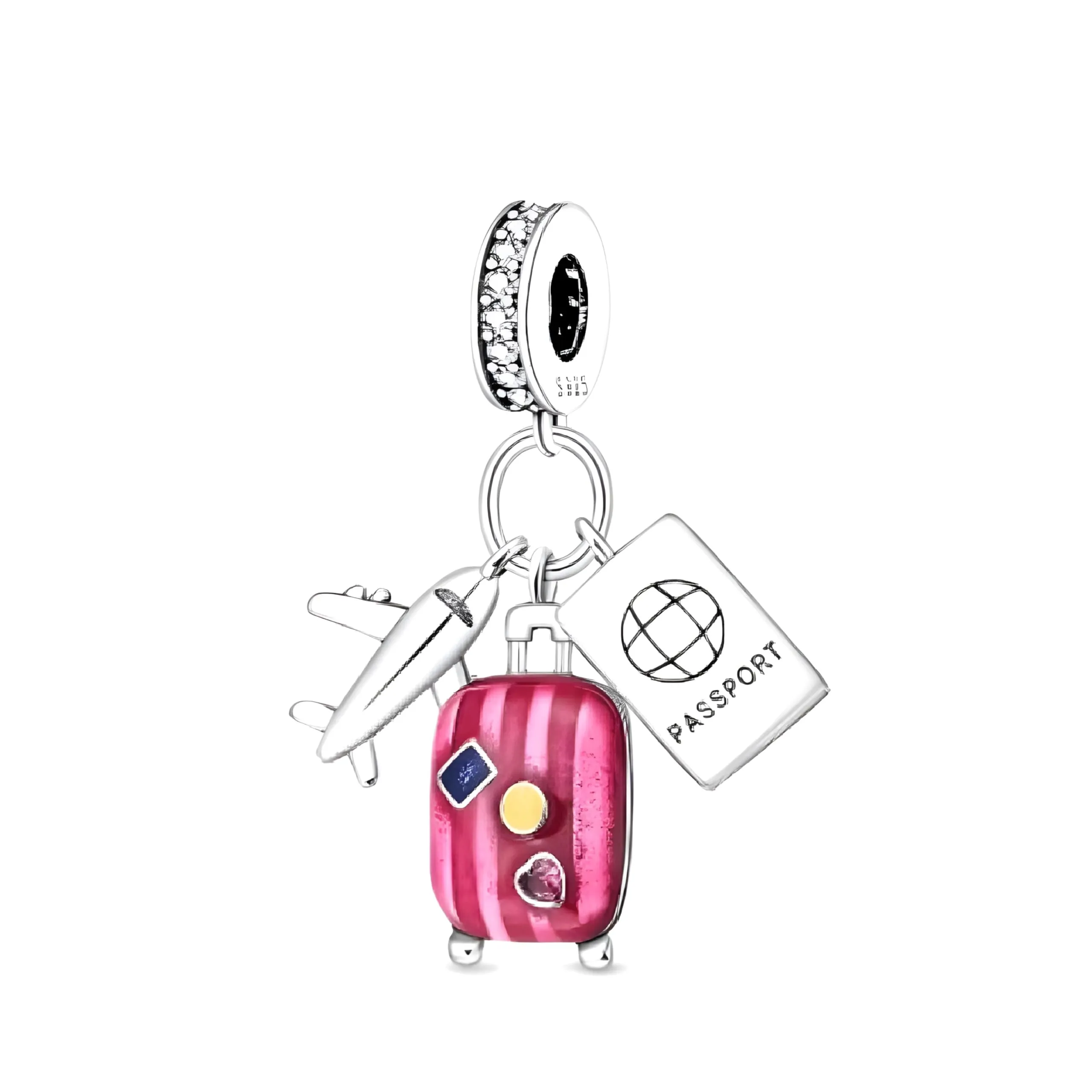 JCaleydo G 57 Charm Compatibile con Bracciale Pandora in Argento Sterling 925 - immagine 1