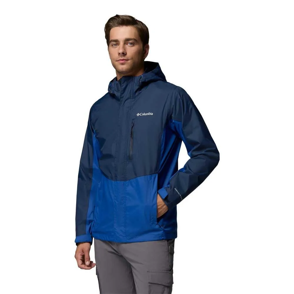 Columbia Pouring Adventure 3 Jacket, Collegiate Navy, Blu Montagna, M - immagine 4