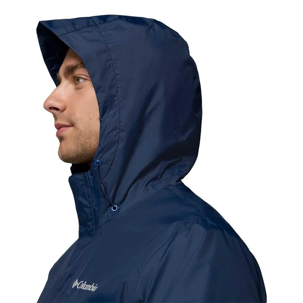 Columbia Pouring Adventure 3 Jacket, Collegiate Navy, Blu Montagna, M - immagine 6