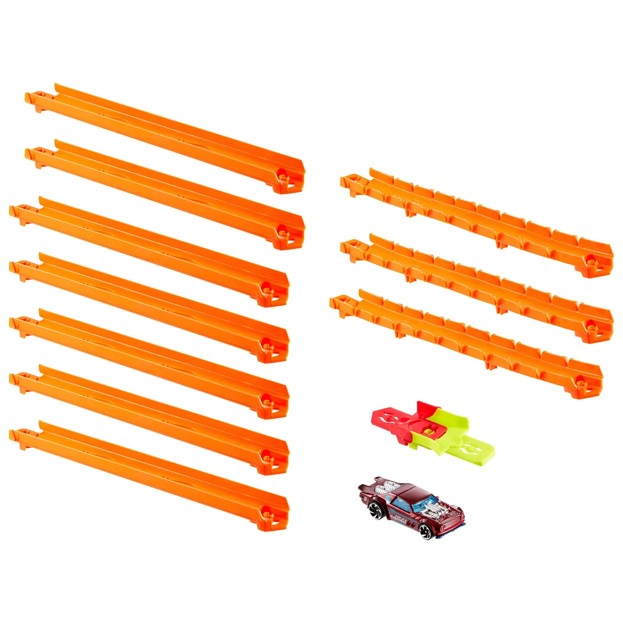 Hot Wheels Track Creator Macchinina e Pista Starter Pack 1:64 - immagine 3