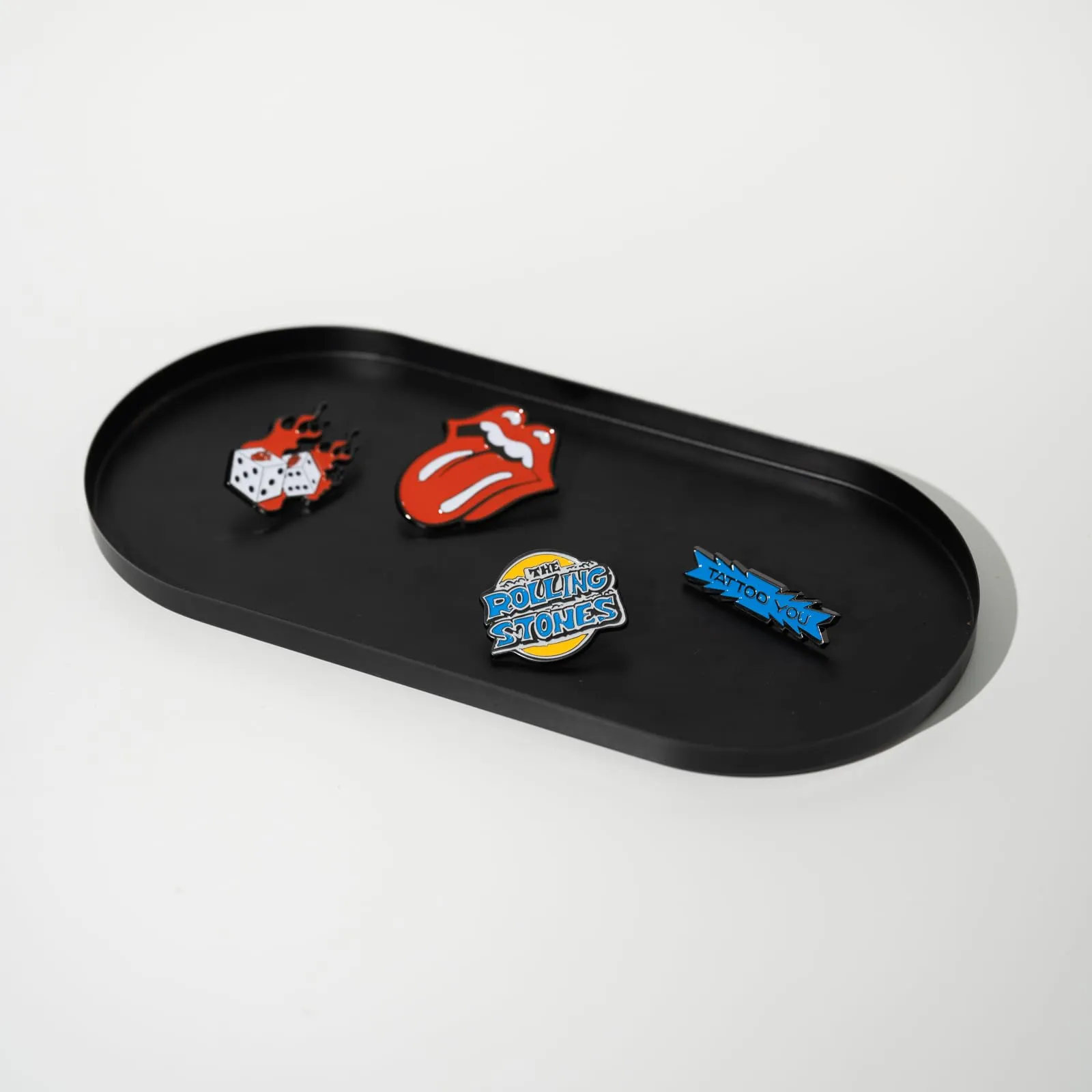 Grupo Erik Rolling Stones Set of 4 Enamel Pins with Gift Box - immagine 3