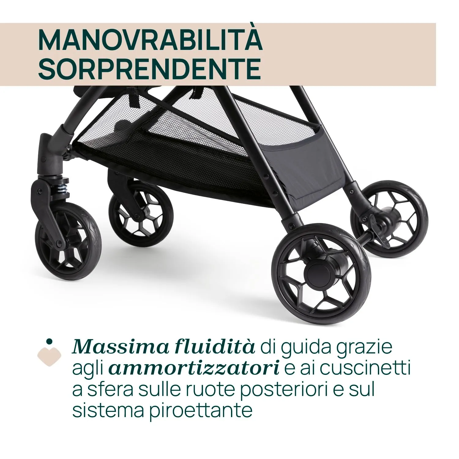 Chicco Urbino Passeggino 0-22 kg, Nero - immagine 6