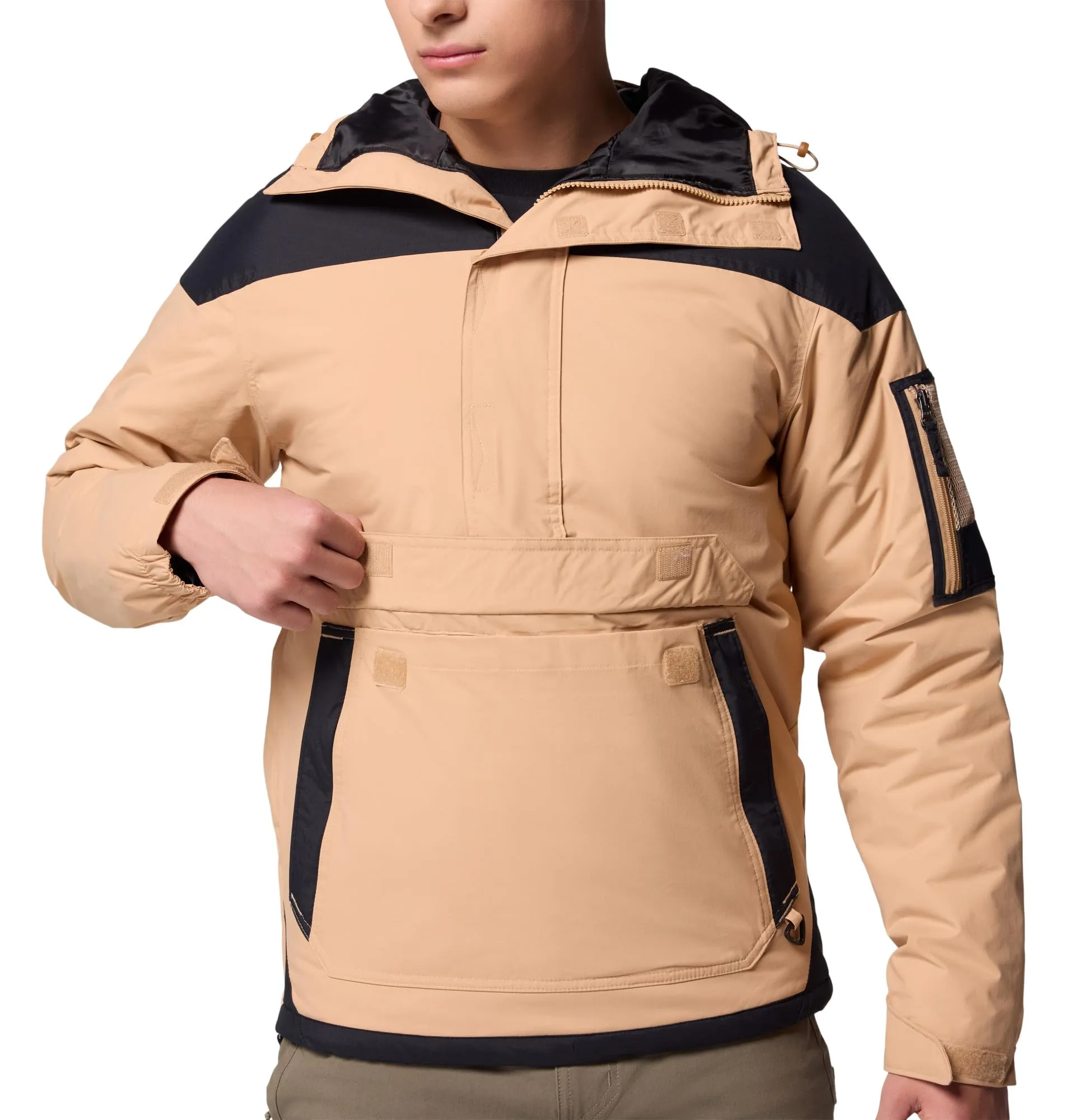 Columbia Challenger II Insulated Pullover - Men's - XL - Canoe, Black - immagine 7