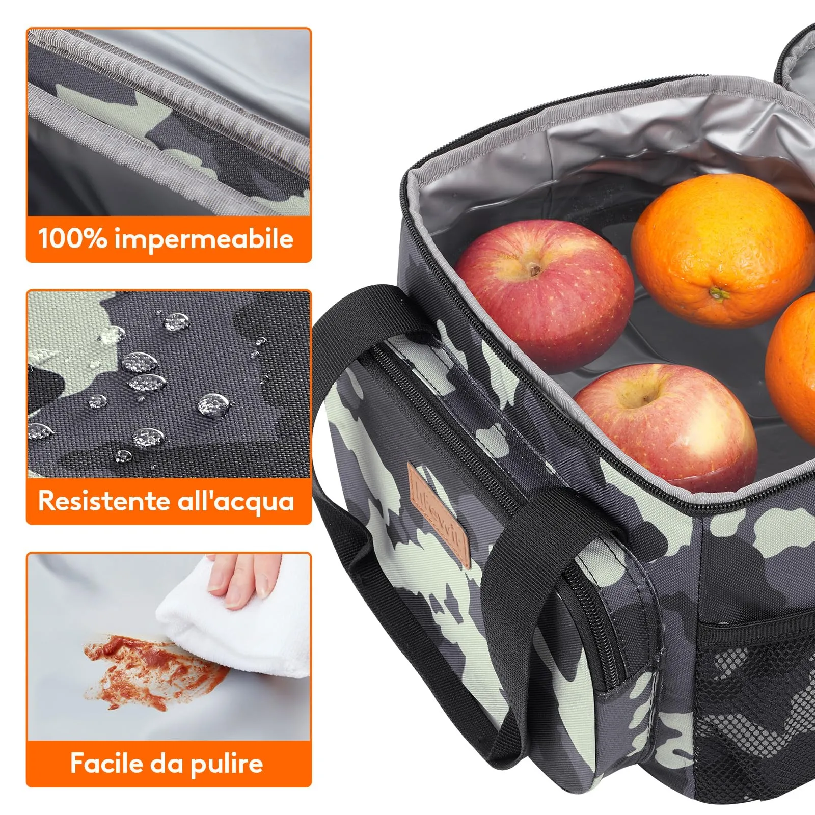 Lifewit Borsa Termica Porta Pranzo 9L - immagine 5