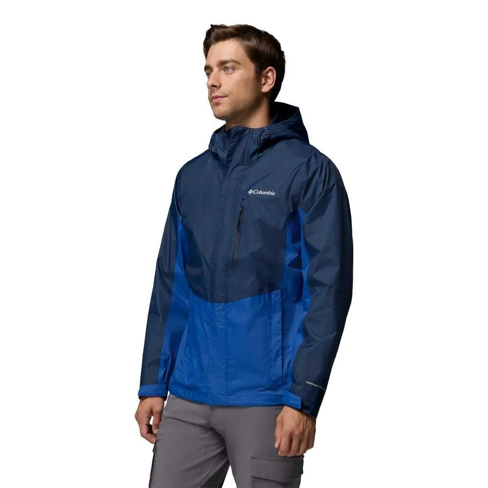 Columbia Pouring Adventure III Jacket, Collegiate Navy, Blu Montagna, XL - immagine 1