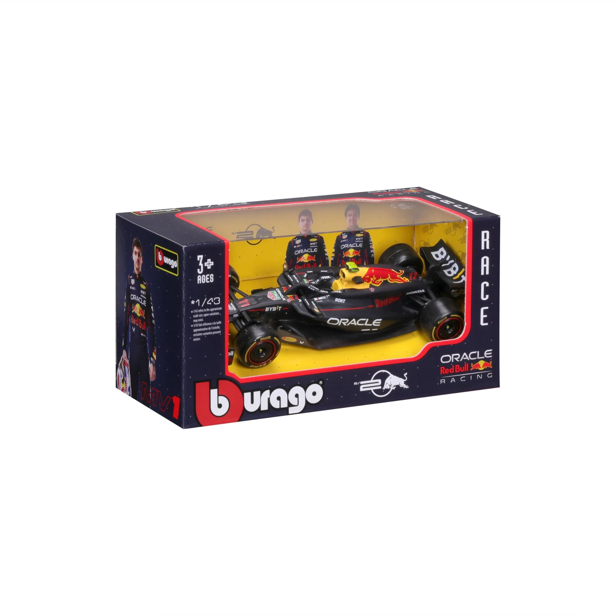 Bburago Red Bull Racing RB20 Sergio Perez #11 2024 1:43 Scale Model Car - immagine 2