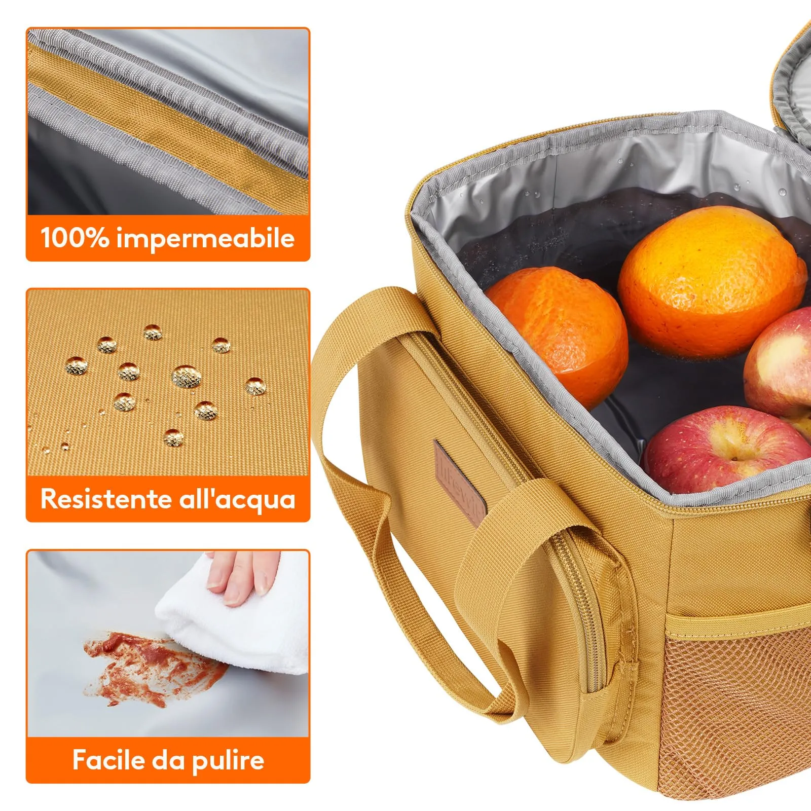 Lifewit Borsa Termica Porta Pranzo 9L - immagine 5