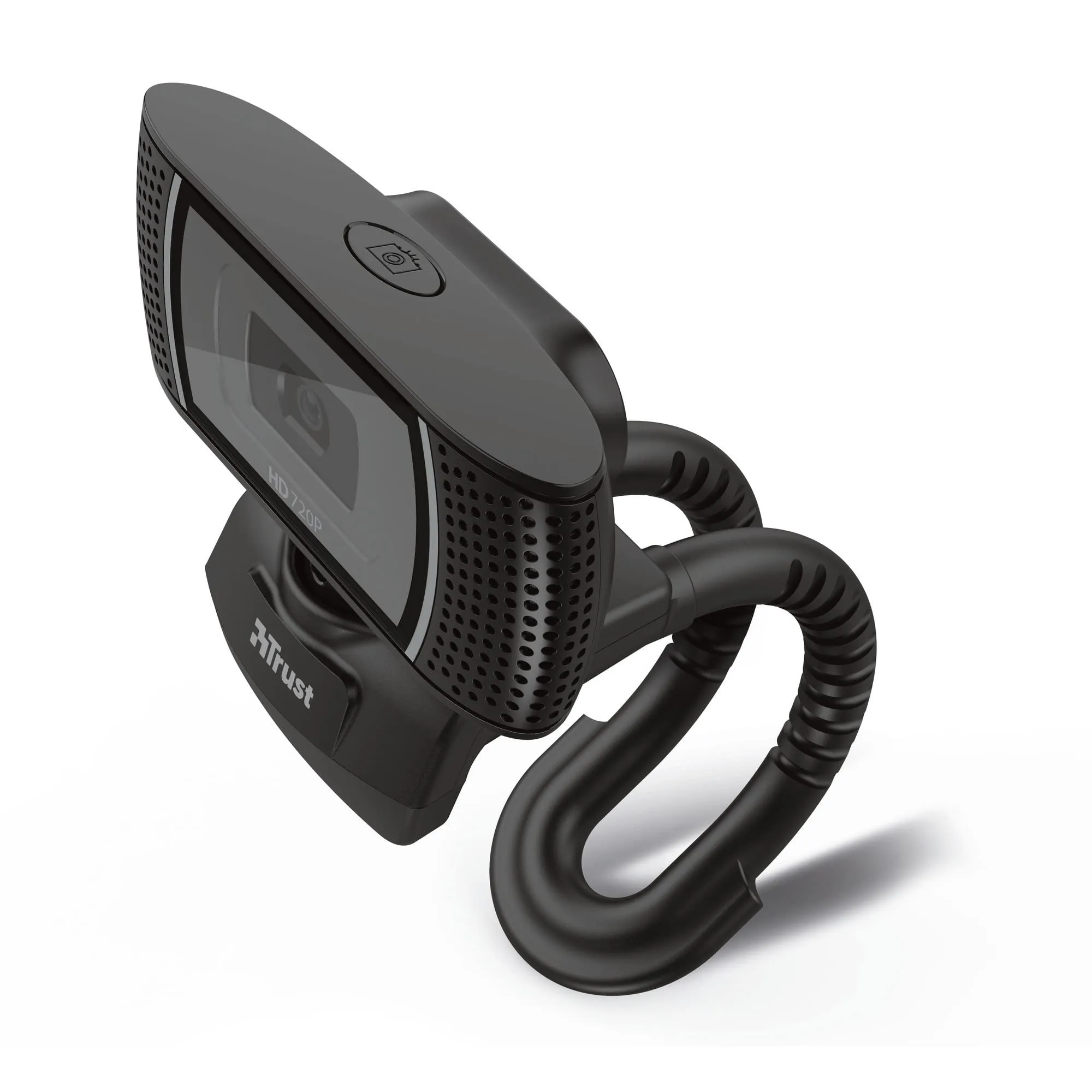 Trust Trino Webcam HD con Microfono Incorporato, 1280 x 720, USB 2.0 - Nero - immagine 7