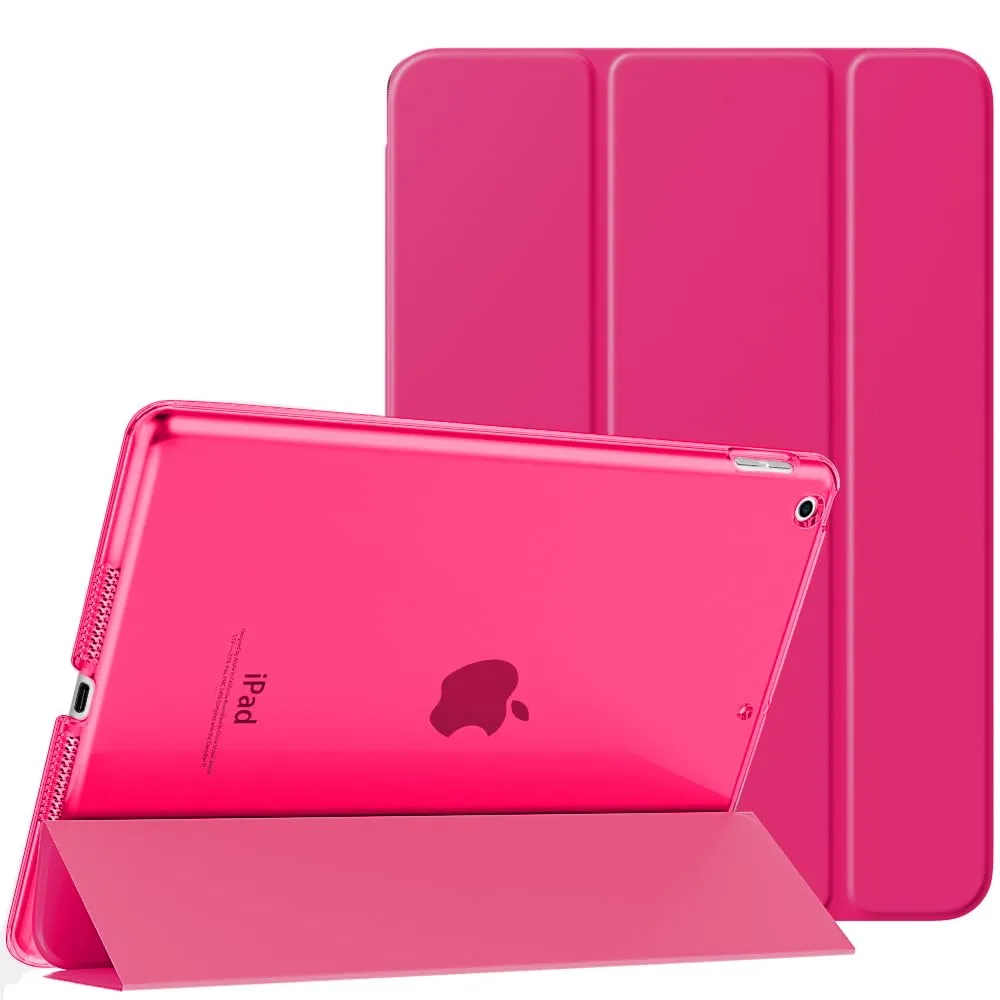 MoKo Cover for iPad 9th/8th/7th Gen 10.2 inch (2021/2020/2019), Rosa Brillante - immagine 1