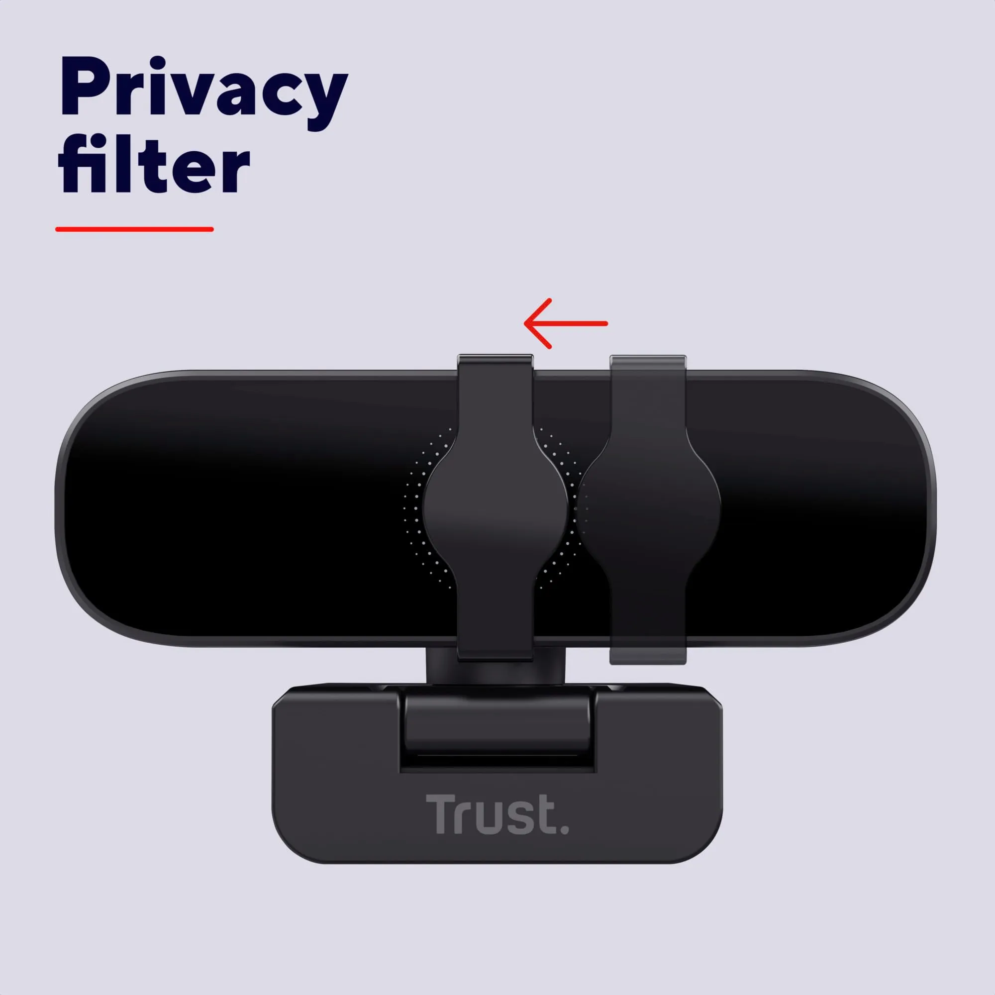 Trust Tanor Full HD 1080p Webcam with Microphone, Privacy Filter, 30 FPS for PC, Laptop, Mac, Windows - immagine 4