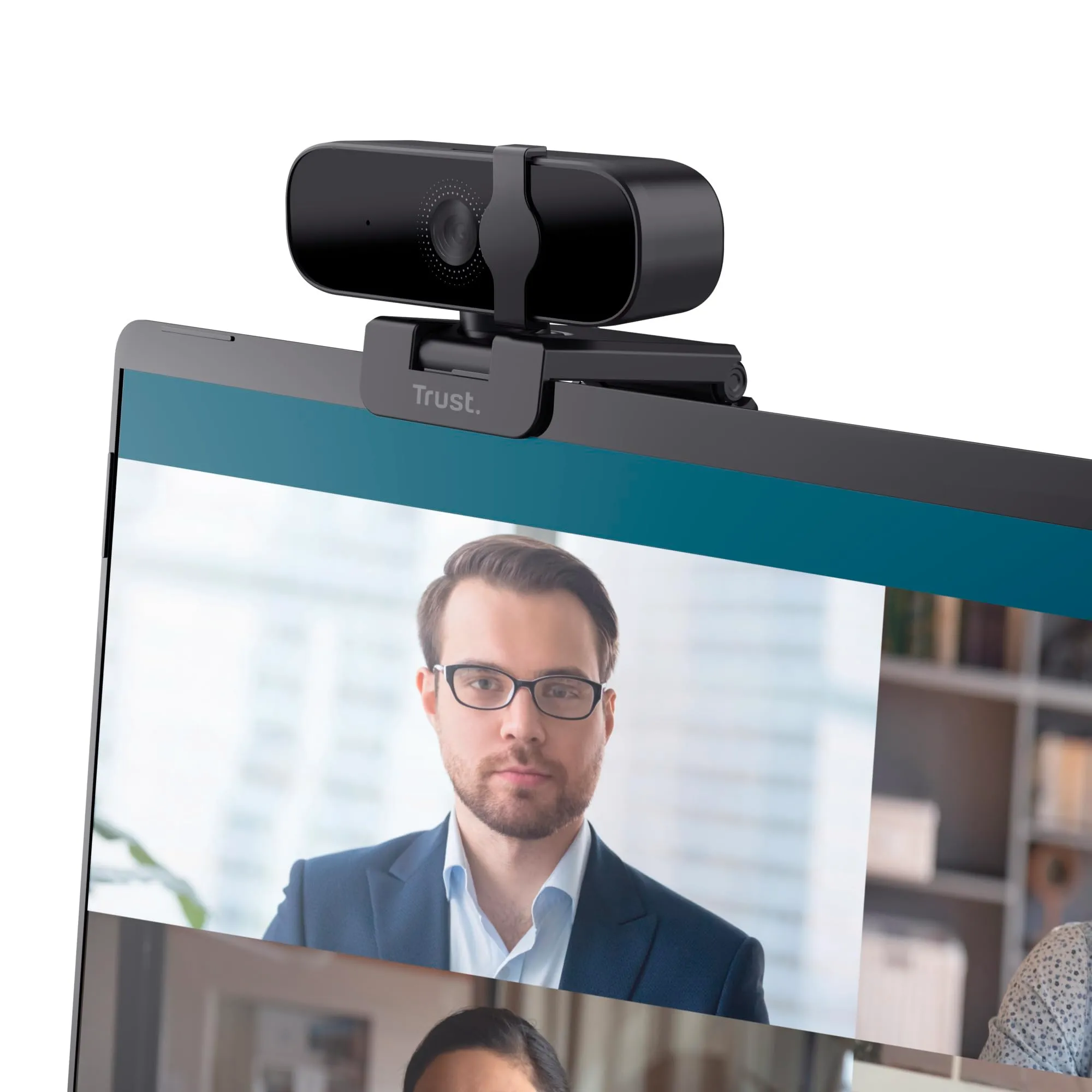 Trust Tanor Full HD 1080p Webcam with Microphone, Privacy Filter, 30 FPS for PC, Laptop, Mac, Windows - immagine 6
