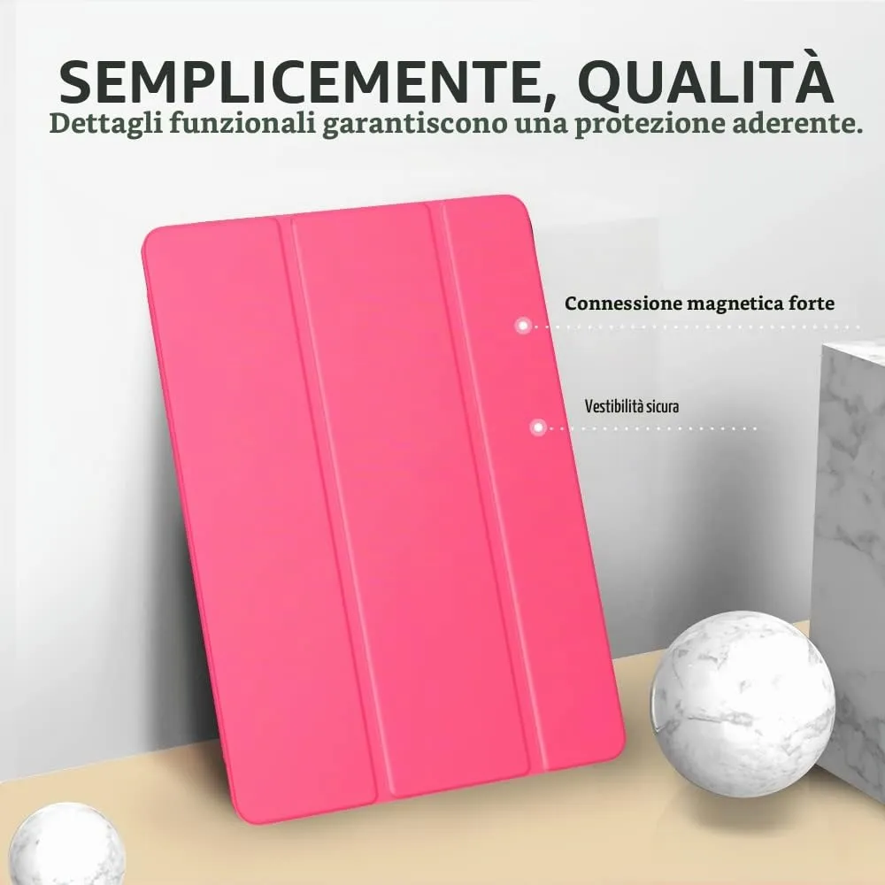 MoKo Cover for iPad 9th/8th/7th Gen 10.2", Anguria Rossa - immagine 3