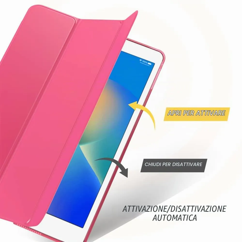 MoKo Cover for iPad 9th/8th/7th Gen 10.2", Anguria Rossa - immagine 5