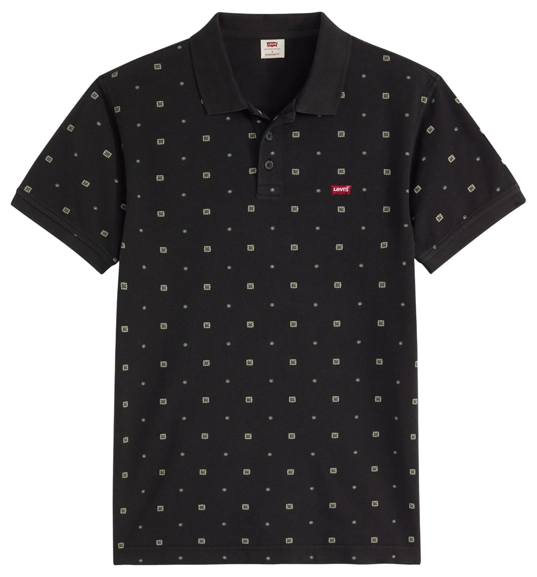Levi's Polo Ebba Geo Jet Black Print, S - immagine 2
