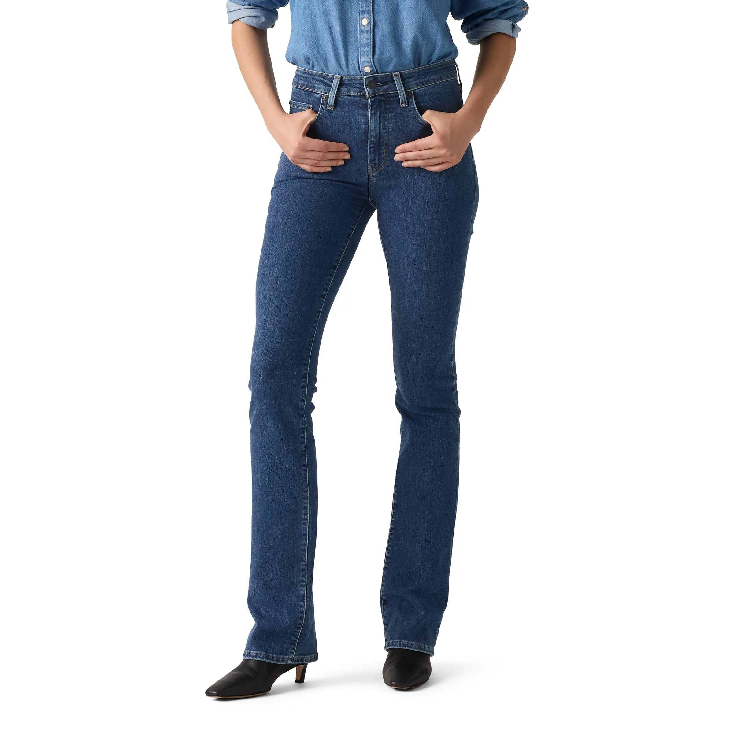 Levi's 725 High Rise Bootcut Jeans Donna, Triangle Exploration, 31W / 30L - immagine 1