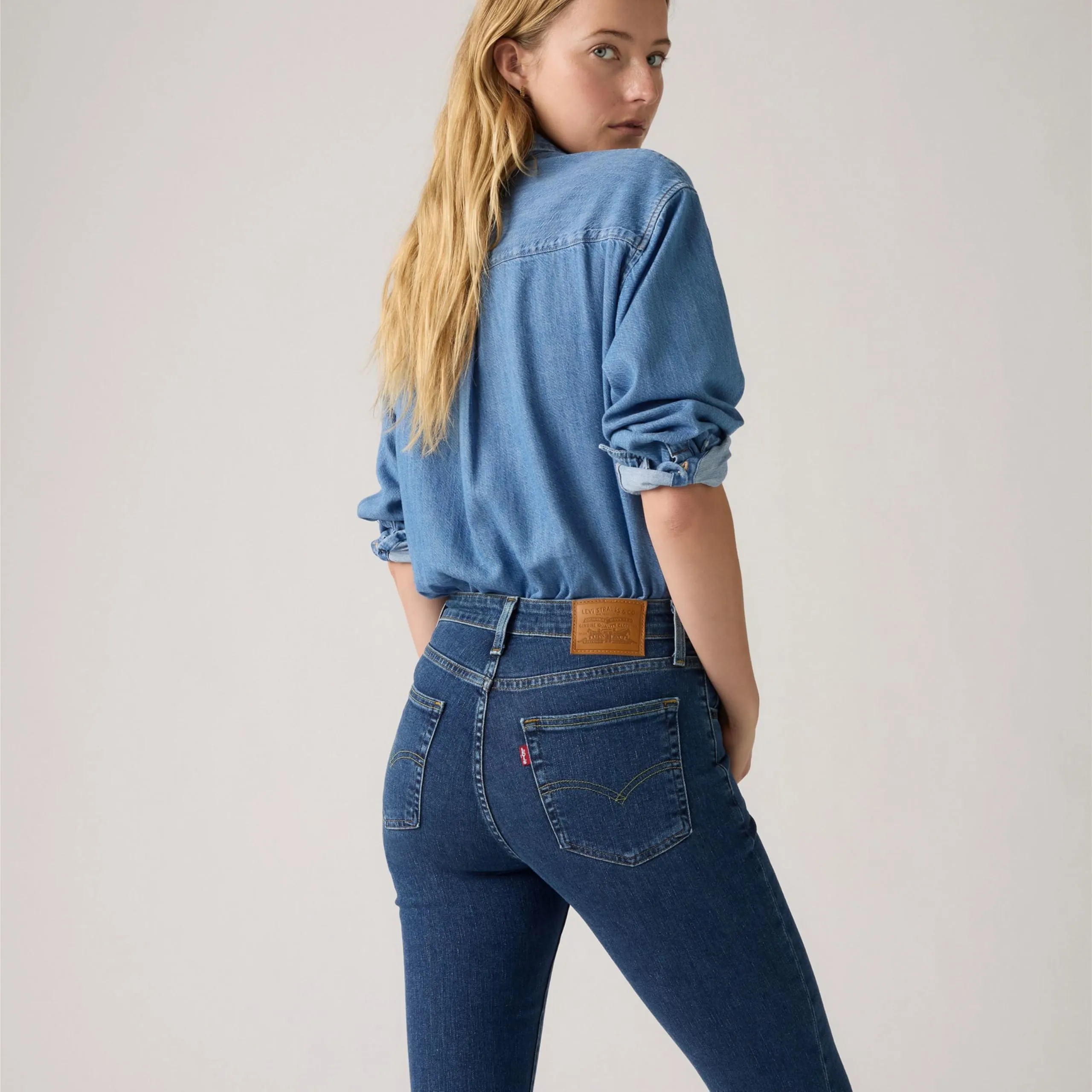 Levi's 725 High Rise Bootcut Jeans Donna, Triangle Exploration, 31W / 30L - immagine 5