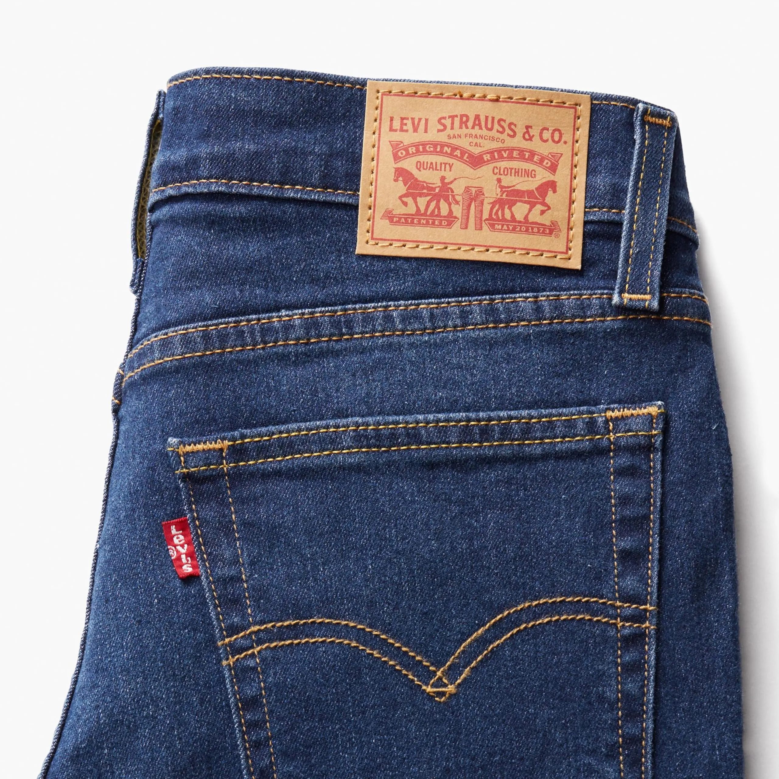 Levi's 724 High Rise Straight Jeans Donna, Chelsea Carbon Glow, 25W / 32L - immagine 9