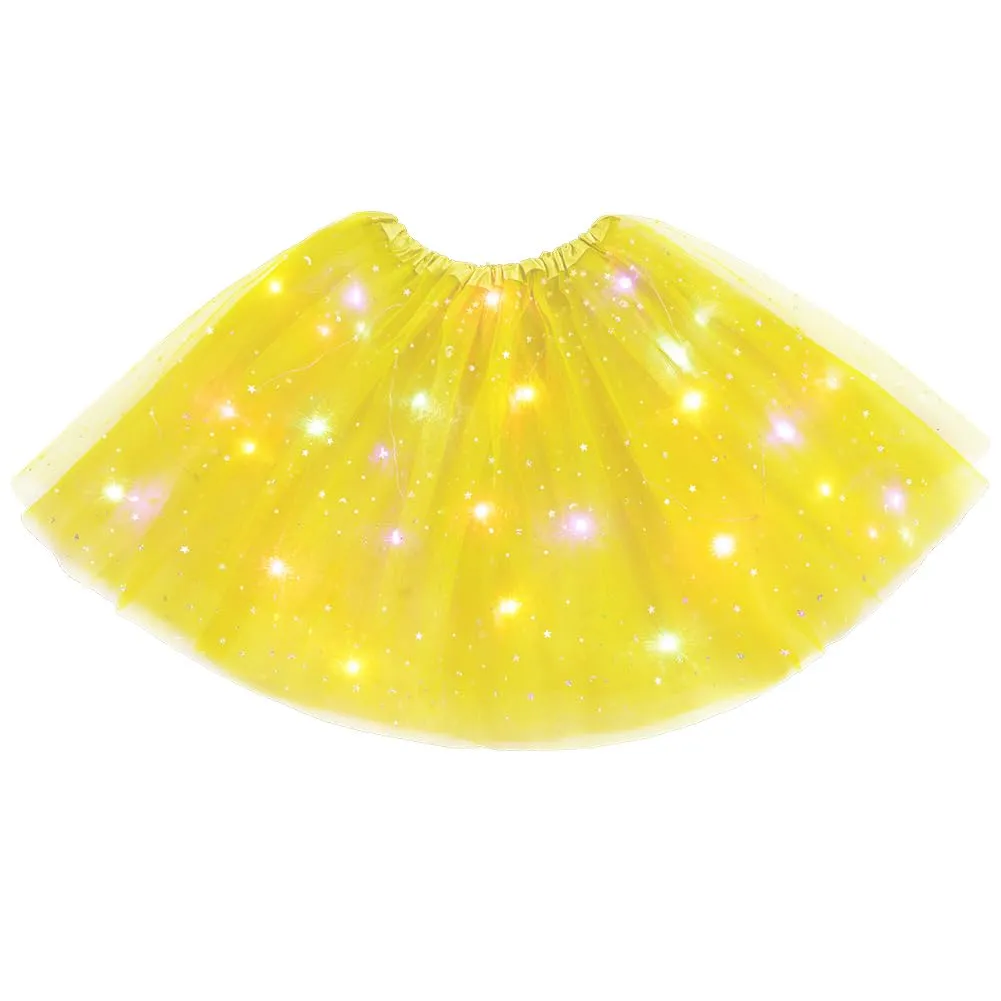 AYBUY Gonna Tutu in Tulle a 3 Strati con Luci LED - immagine 8