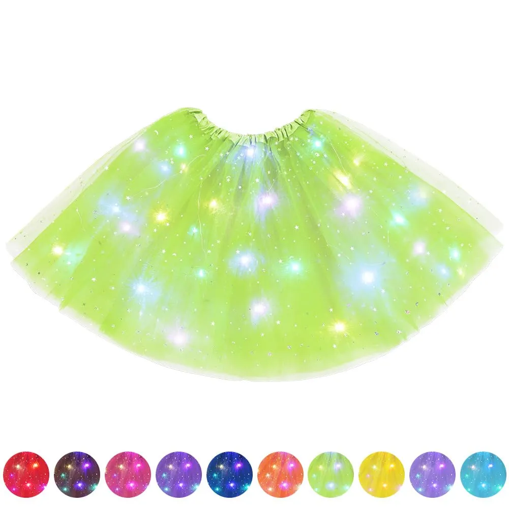 AYBUY Gonna Tutù a 3 Strati Luminosa a LED - immagine 1