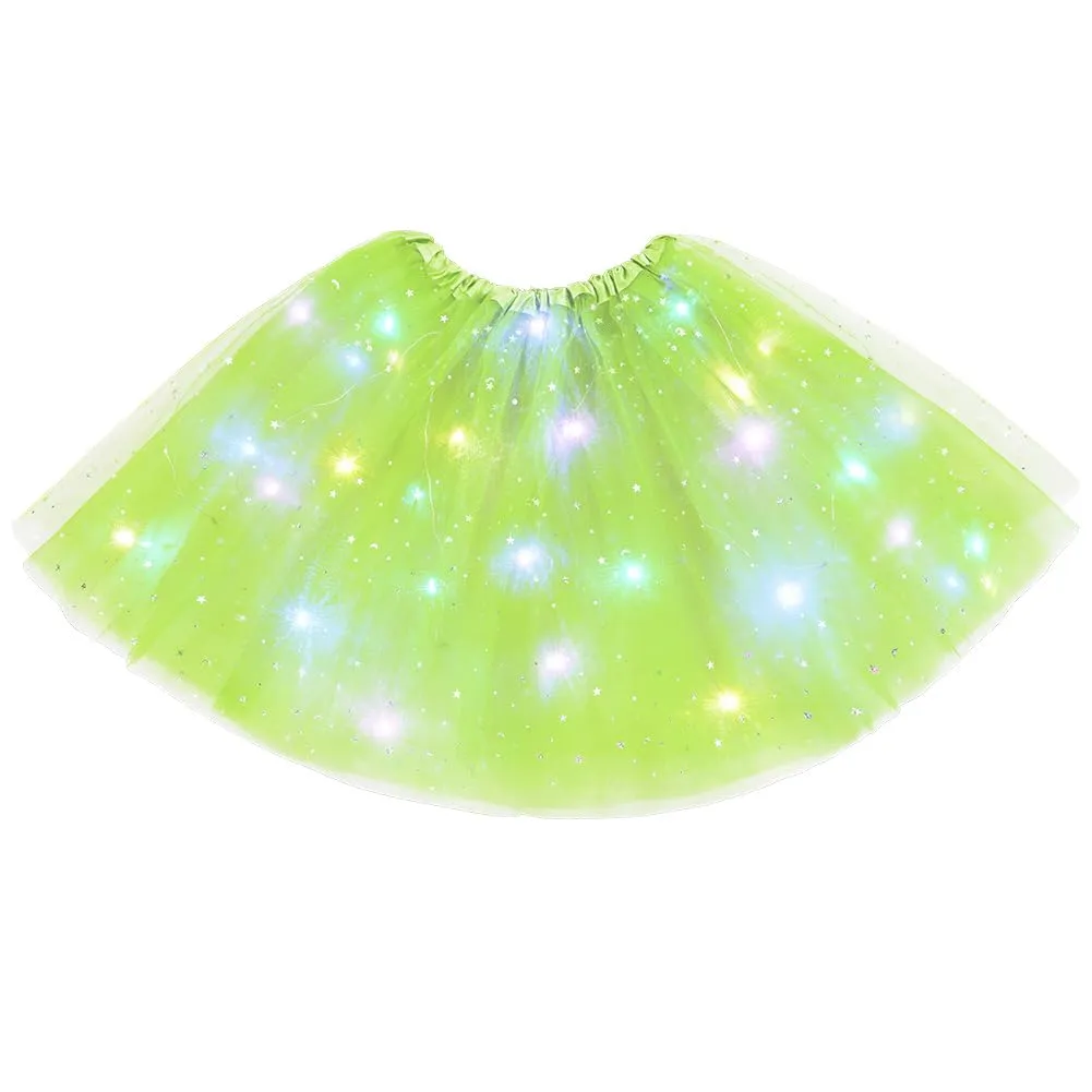 AYBUY Gonna Tutù a 3 Strati Luminosa a LED - immagine 8