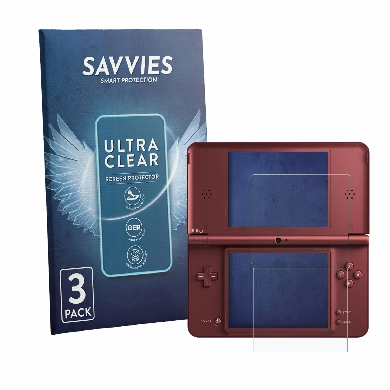 savvies Pellicola Protettiva per Nintendo DSi XL - immagine 1