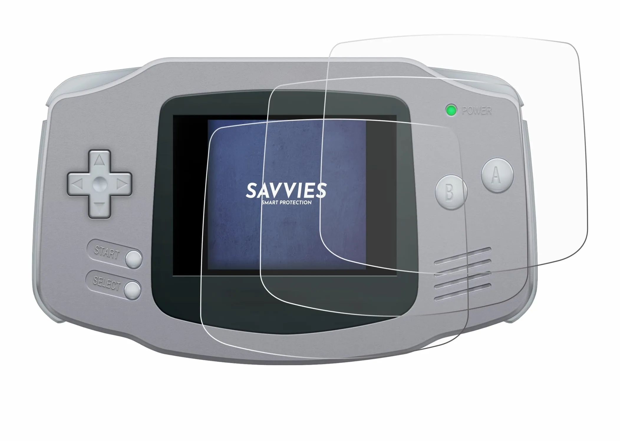 savvies Pellicola Protettiva per Nintendo Gameboy Advance GBA - immagine 2