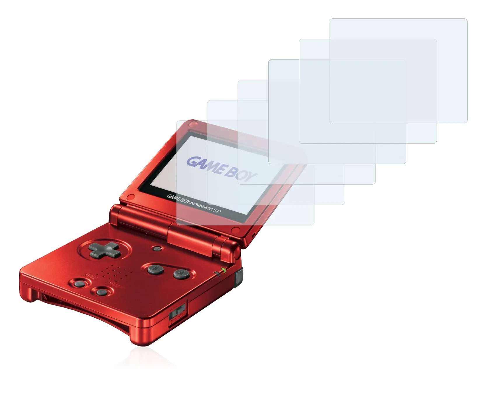 savvies Pellicola Protettiva per Nintendo Gameboy Advance GBA SP - immagine 2