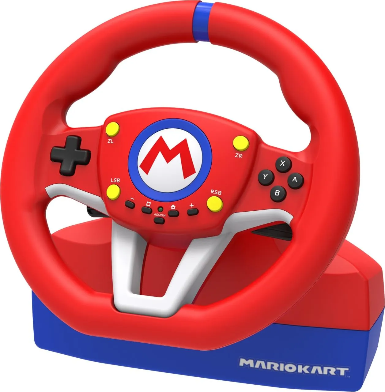 Hori Mario Kart Racing Wheel Pro Mini per Nintendo Switch, OLED e PC - immagine 1