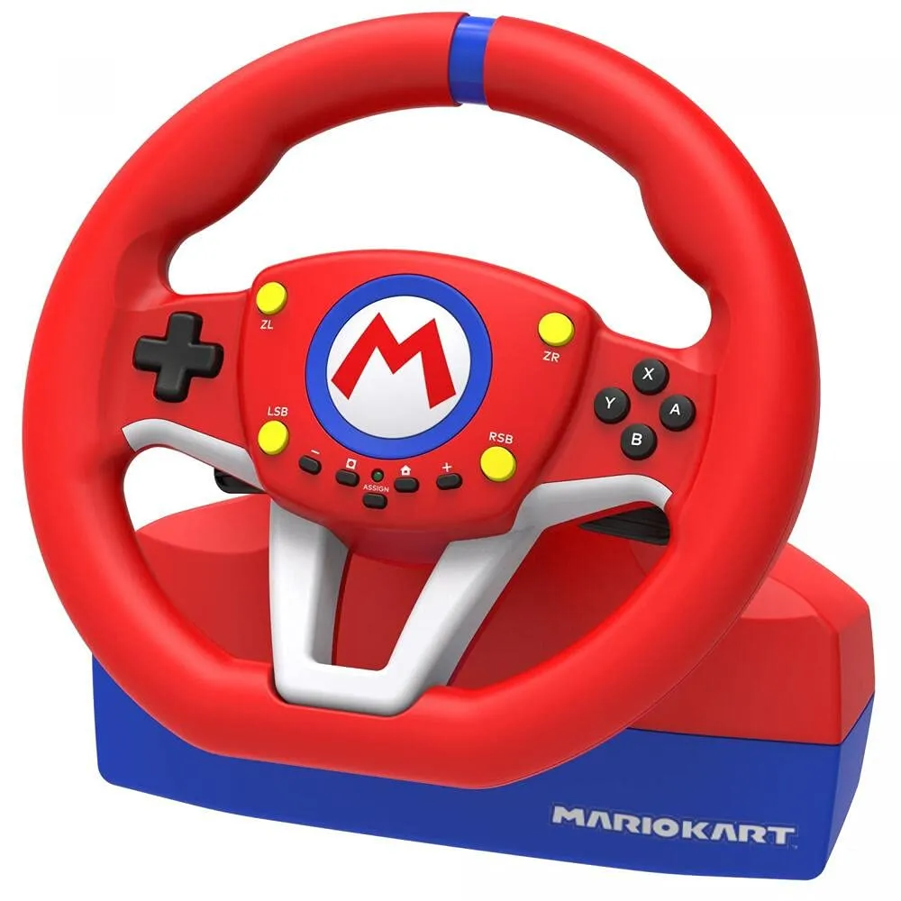 Hori Mario Kart Racing Wheel Pro Mini per Nintendo Switch, OLED e PC - immagine 8