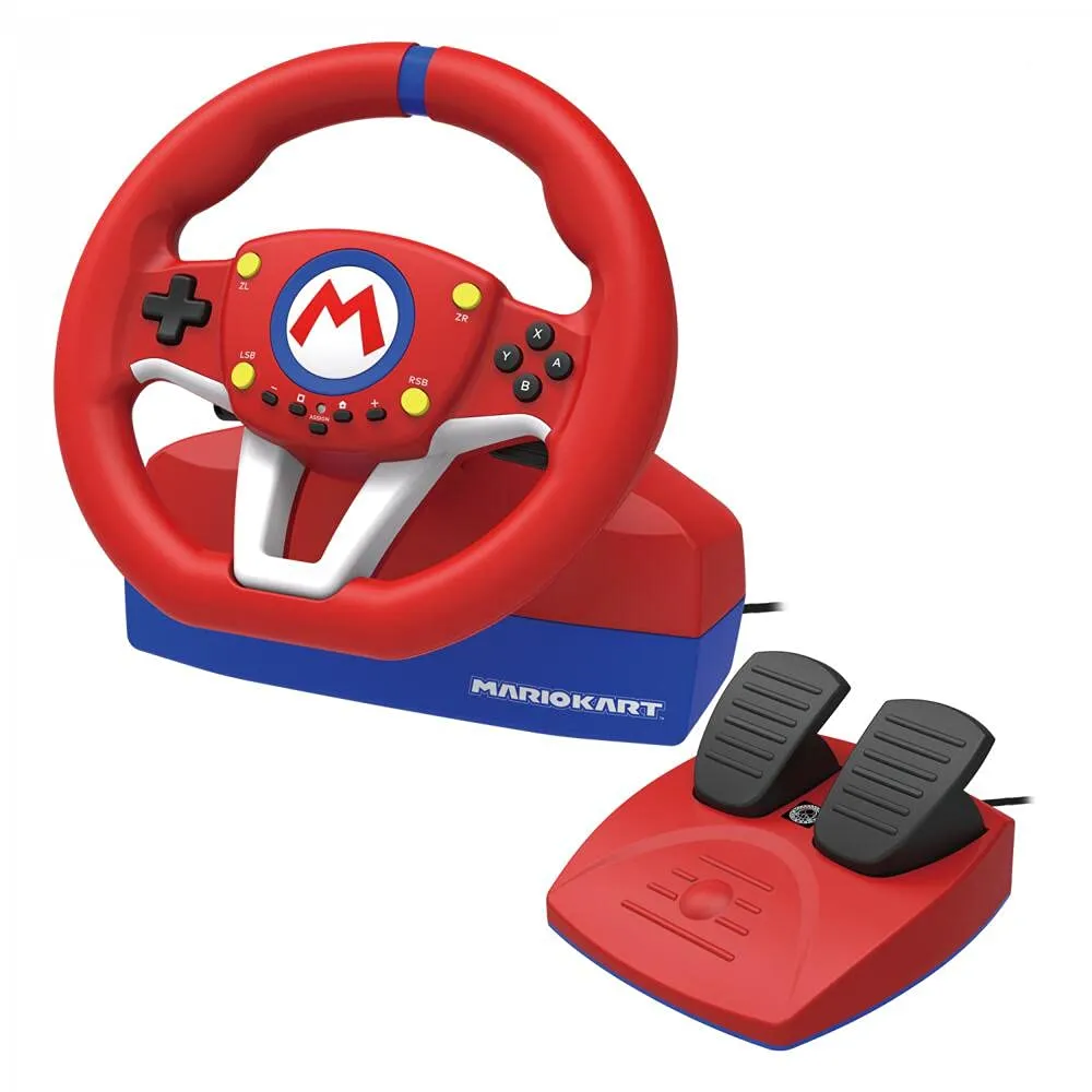 Hori Mario Kart Racing Wheel Pro Mini per Nintendo Switch, OLED e PC - immagine 10