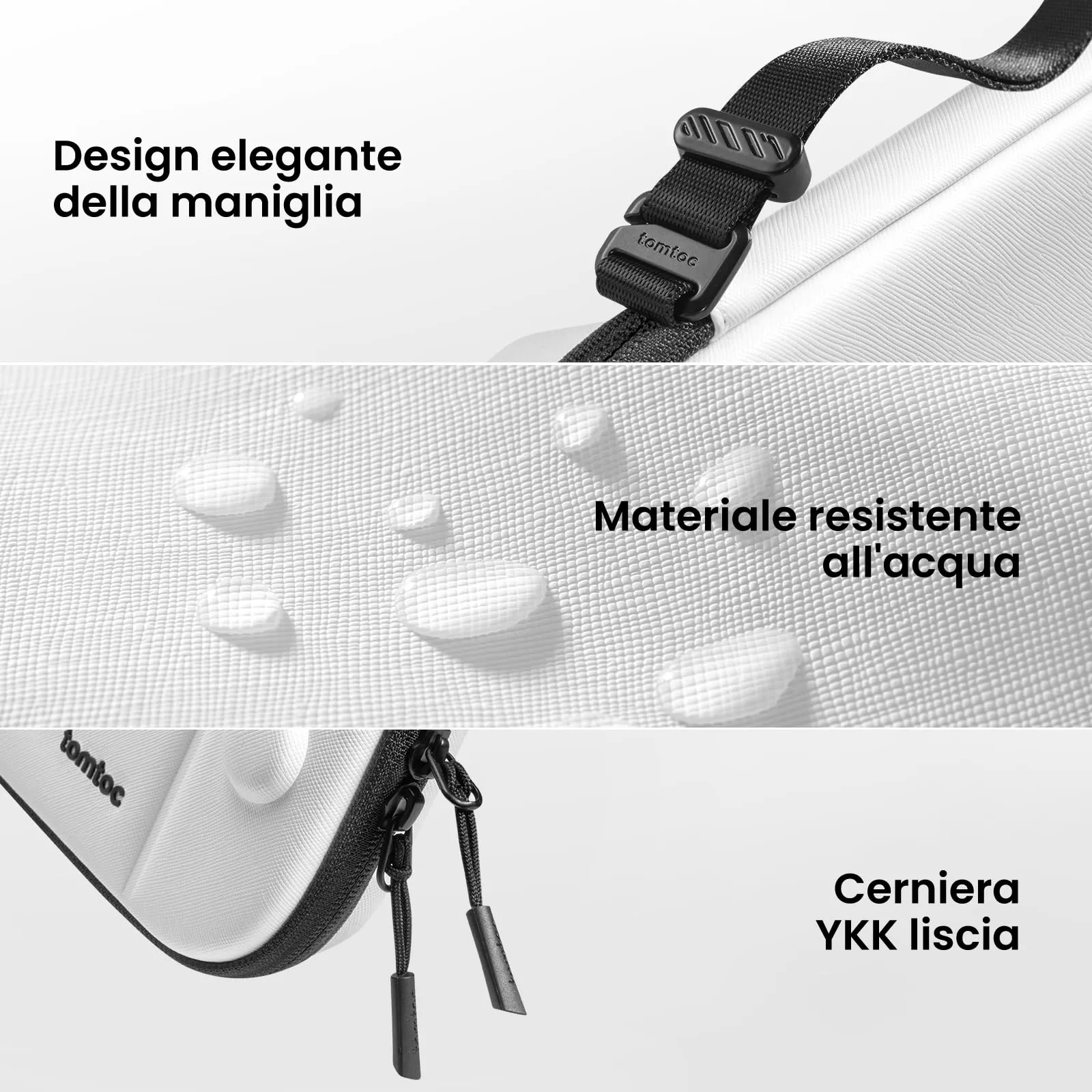 tomtoc Custodia per Nintendo Switch 2 (2025), Borsa da Trasporto Slim con 12 Slot per Cartucce, G05S3 - immagine 7
