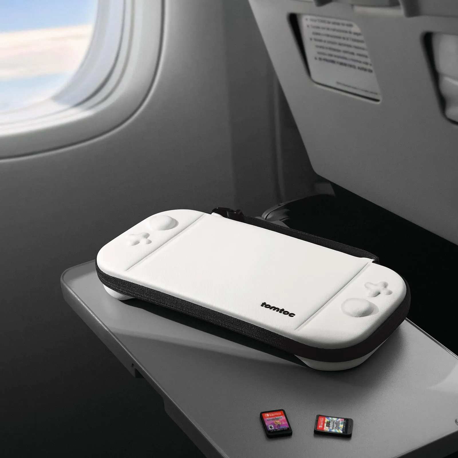 tomtoc Custodia per Nintendo Switch 2 (2025), Borsa da Trasporto Slim con 12 Slot per Cartucce, G05S3 - immagine 9