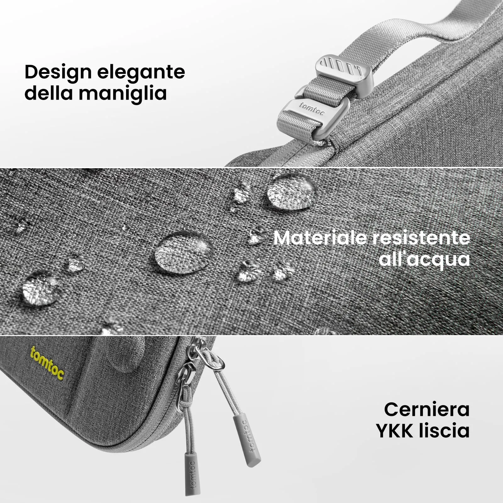 tomtoc Custodia per Nintendo Switch 2 (2025), Borsa da Trasporto con 12 Slot per Cartucce, Slim Carry Case da Viaggio - immagine 8